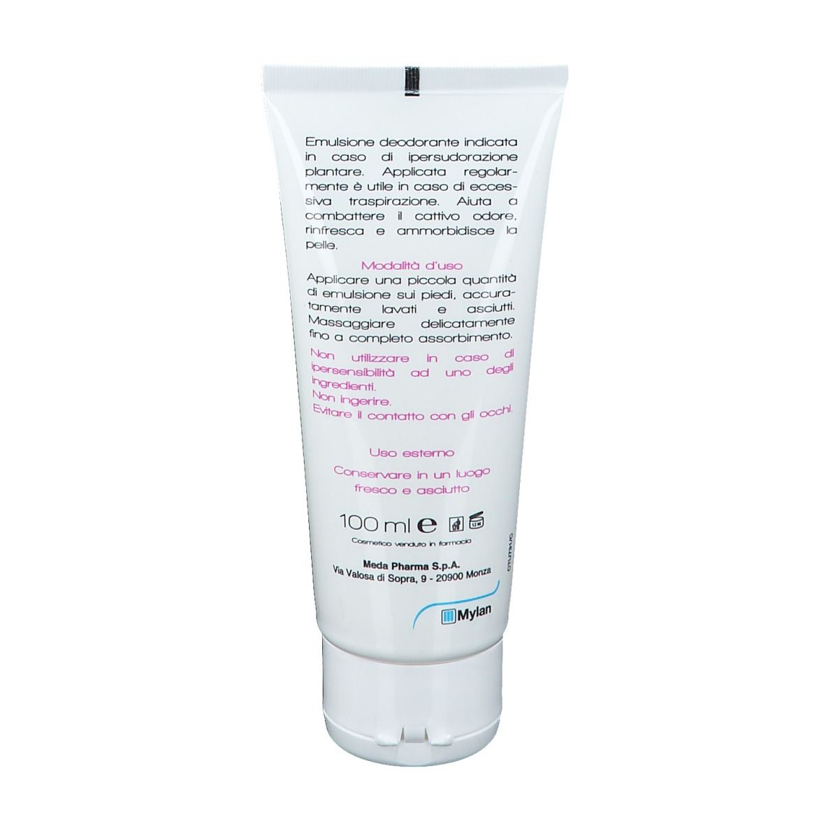 DERMAFRESH Hypersudorisation Émulsion déodorante pieds