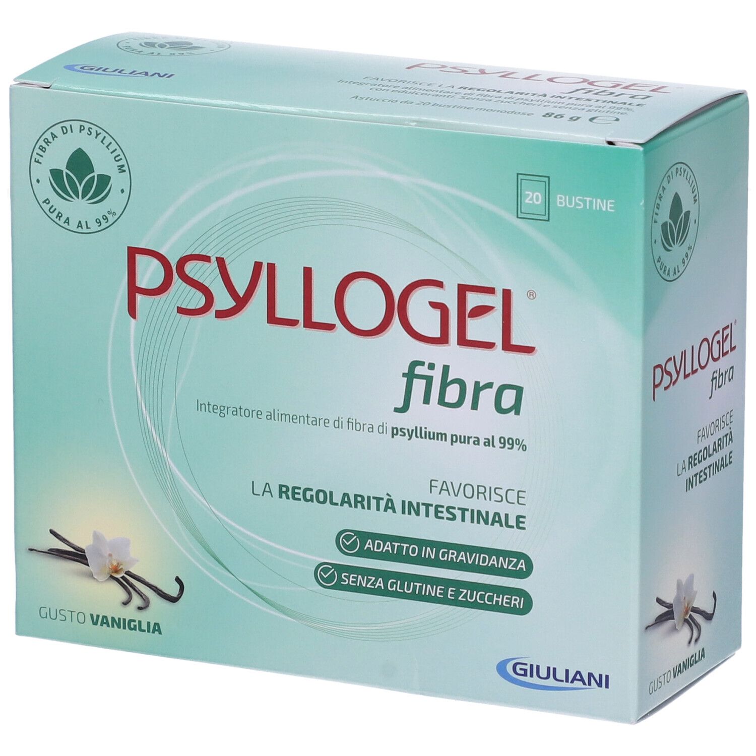 PSYLLOGEL® Fibre Vanille Sachets
