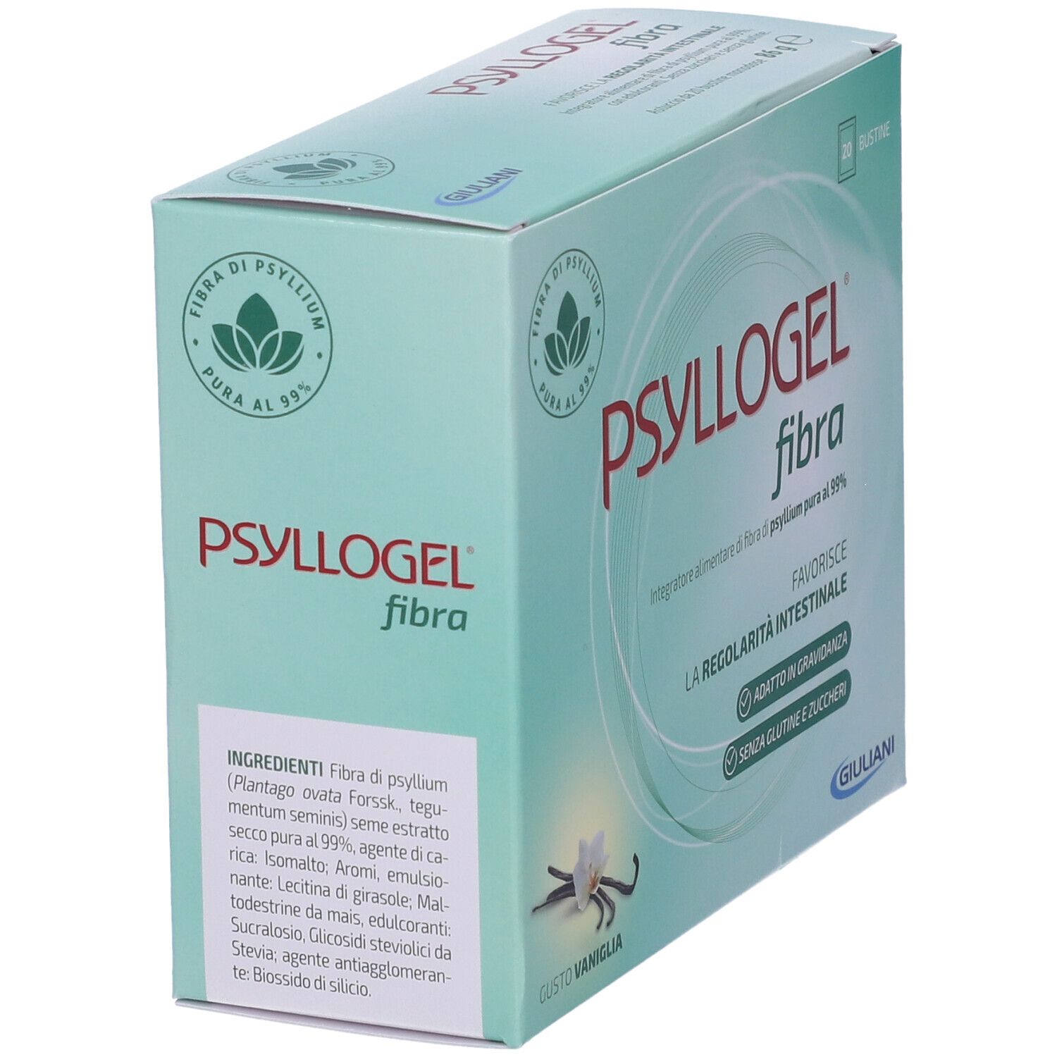 PSYLLOGEL® Fibre Vanille Sachets