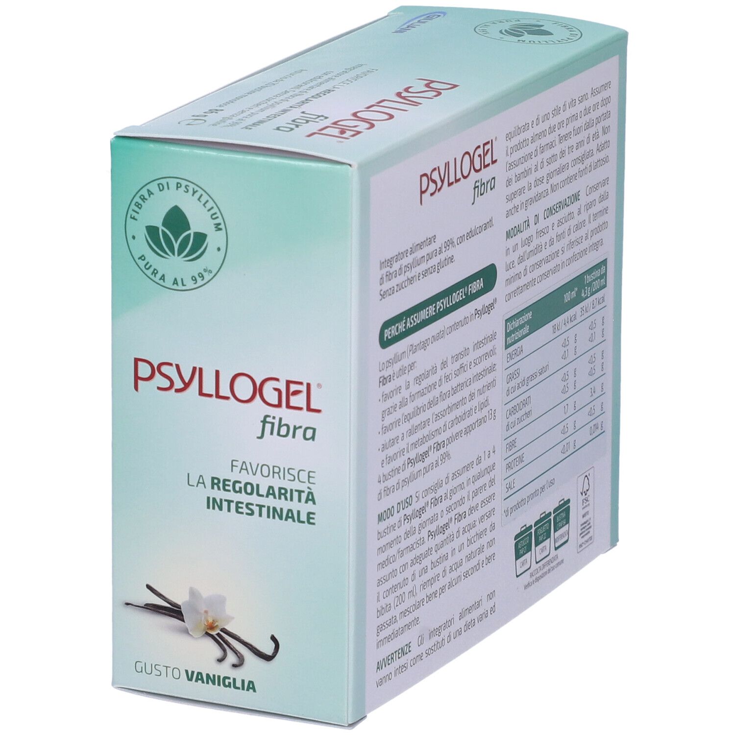PSYLLOGEL® Fibre Vanille Sachets