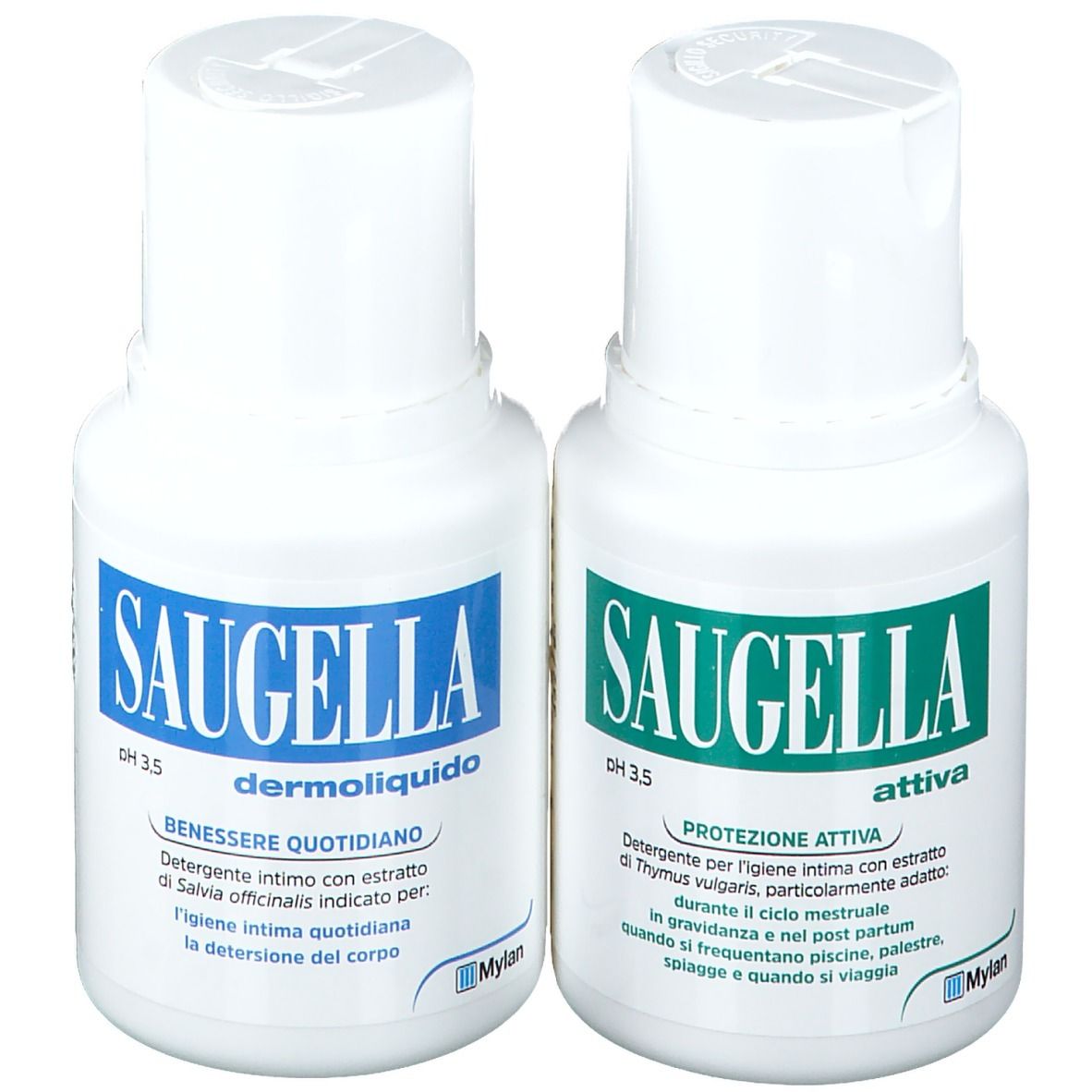Saugella® Dermoliqid + Saugella® Attiva pH 3,5 Set