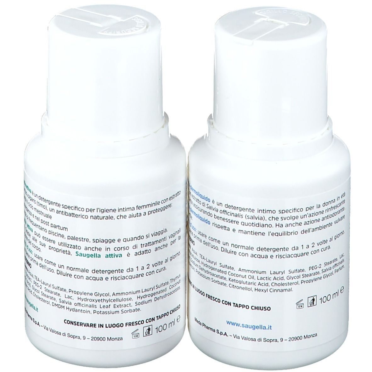 Saugella® Dermoliqid + Saugella® Attiva pH 3,5 Set