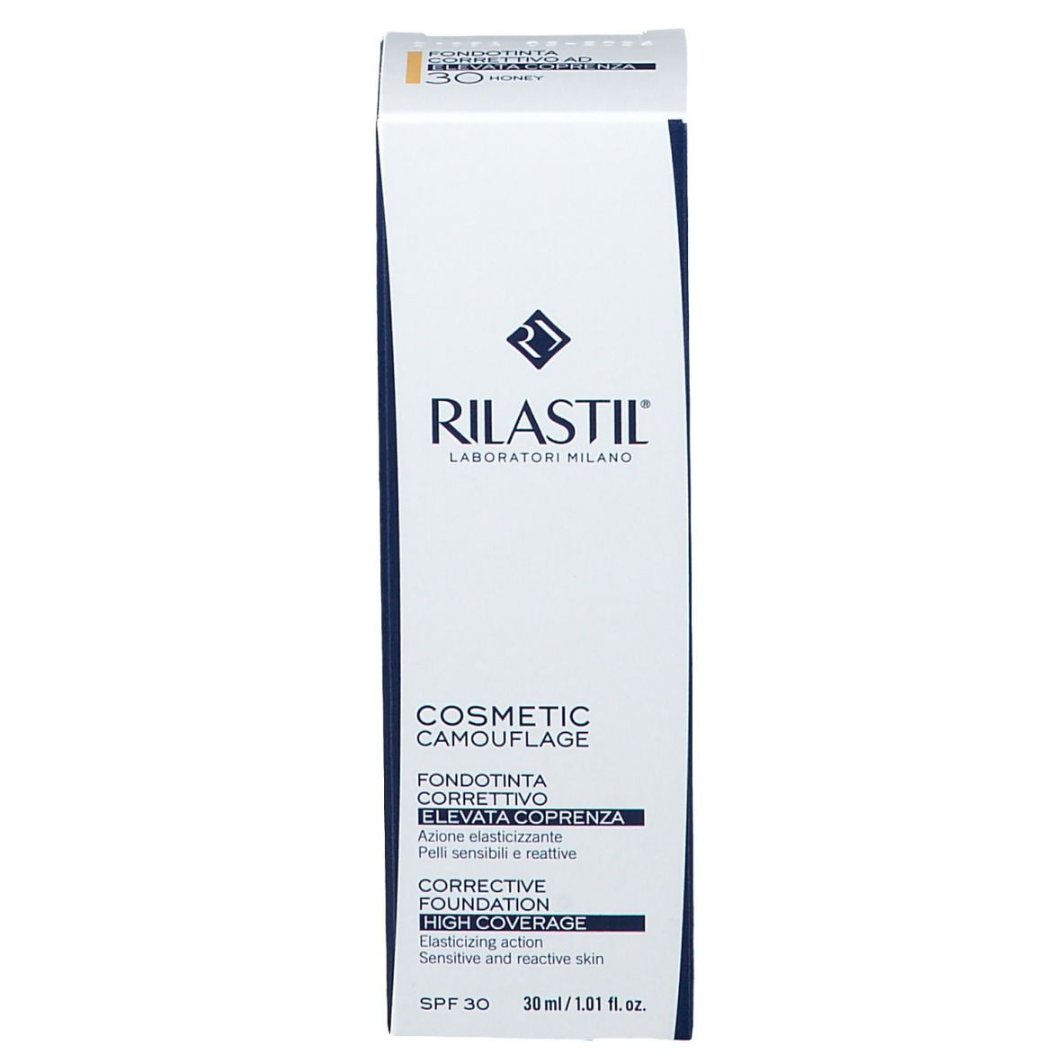 RILASTIL® Kosmetische Tarnung Hohe Grundierung Abdeckung 30 Honig