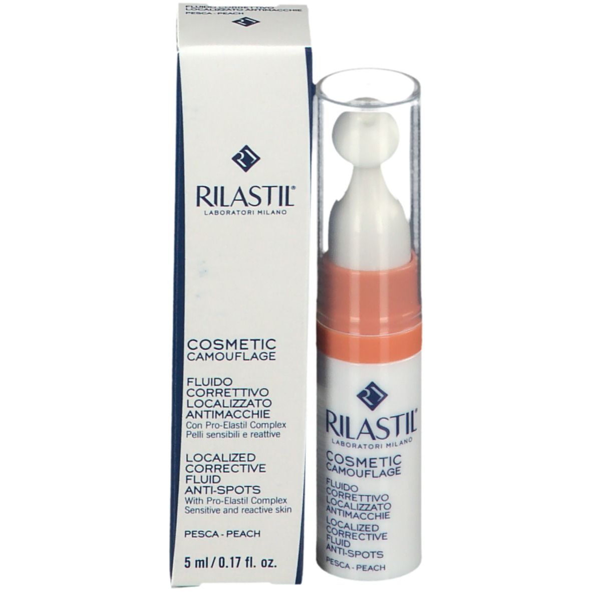 RILASTIL® Kosmetische Tarnung Lokalisierte Korrekturflüssigkeit Fleckbeständig