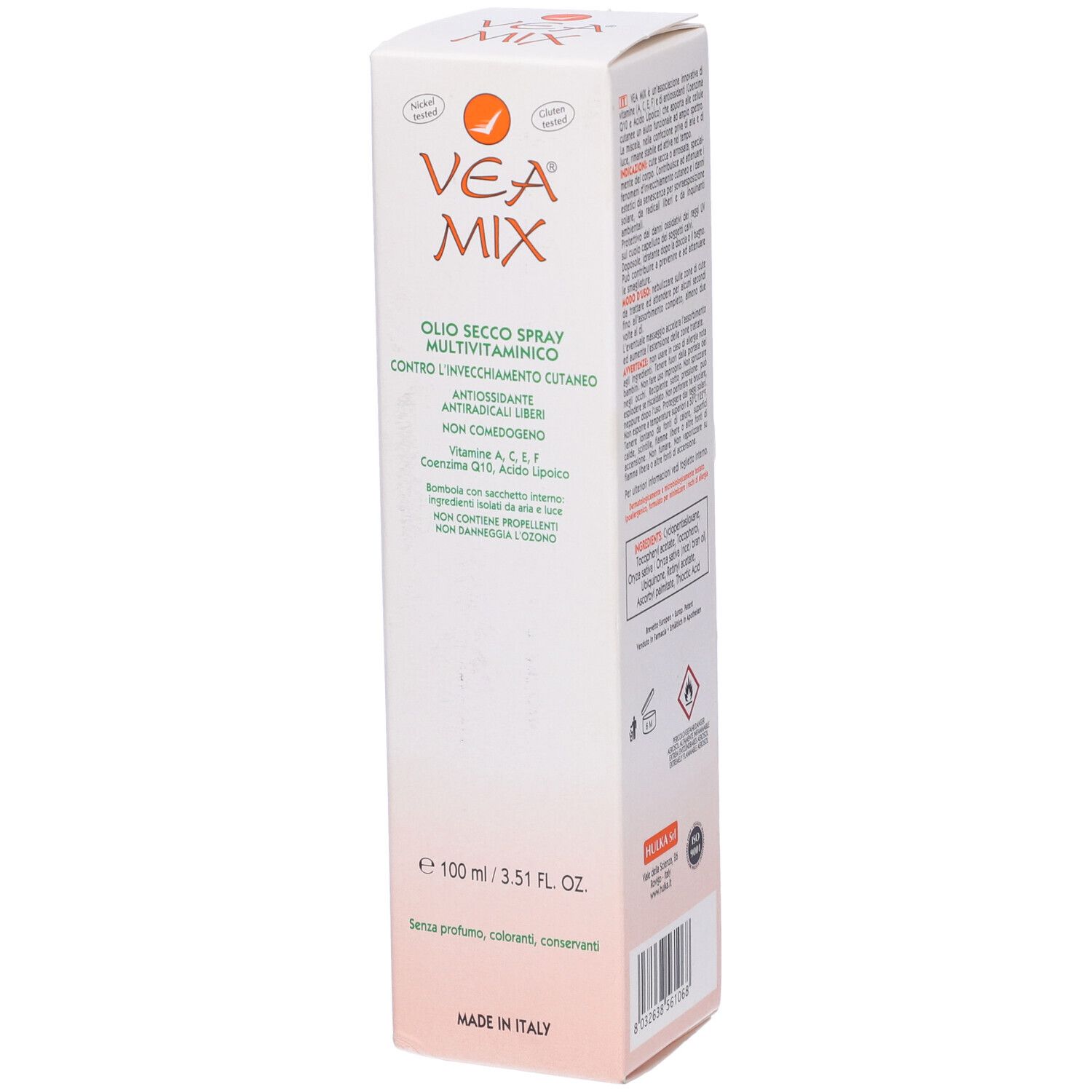VEA MIX Spray Huile Sèche Multivitamines