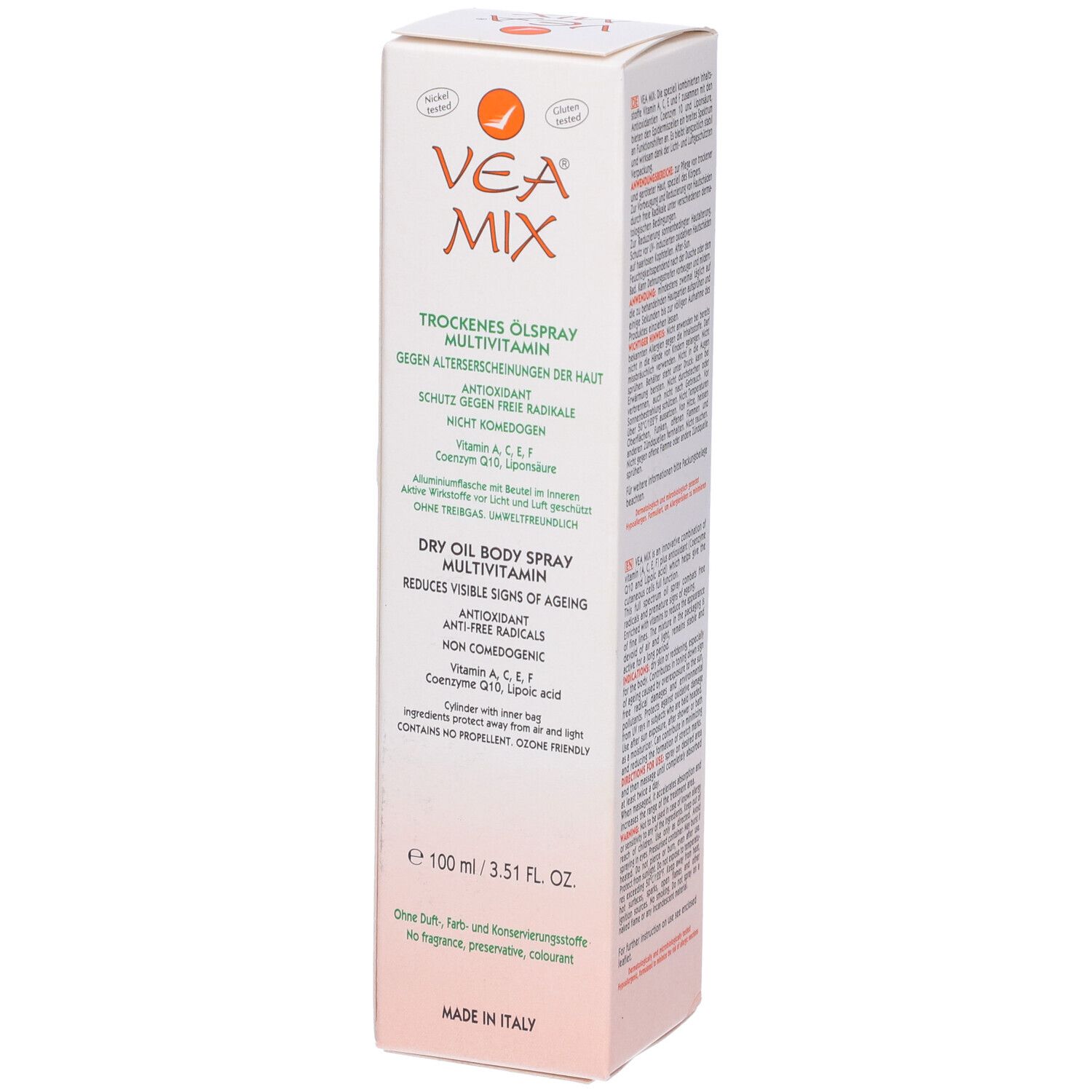 VEA MIX Spray Huile Sèche Multivitamines