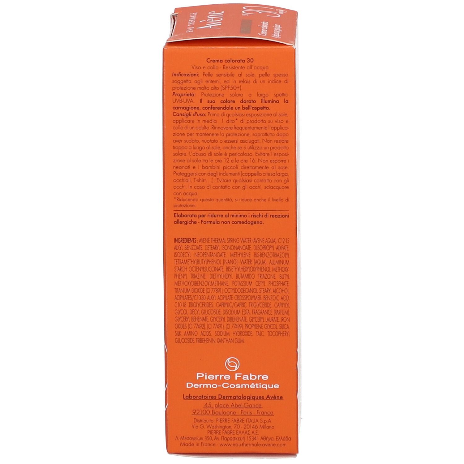 Avène getönte Sonnencreme SPF 30