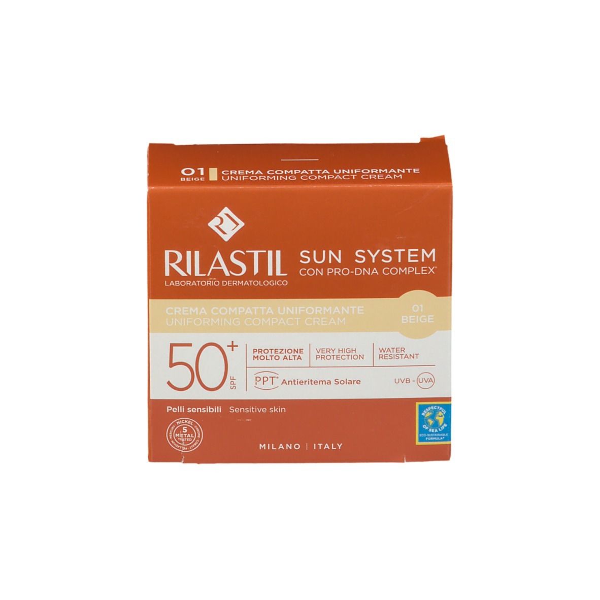 RILASTIL® Sonnensystem SPF 50+ Farbkorrektur (Beige)