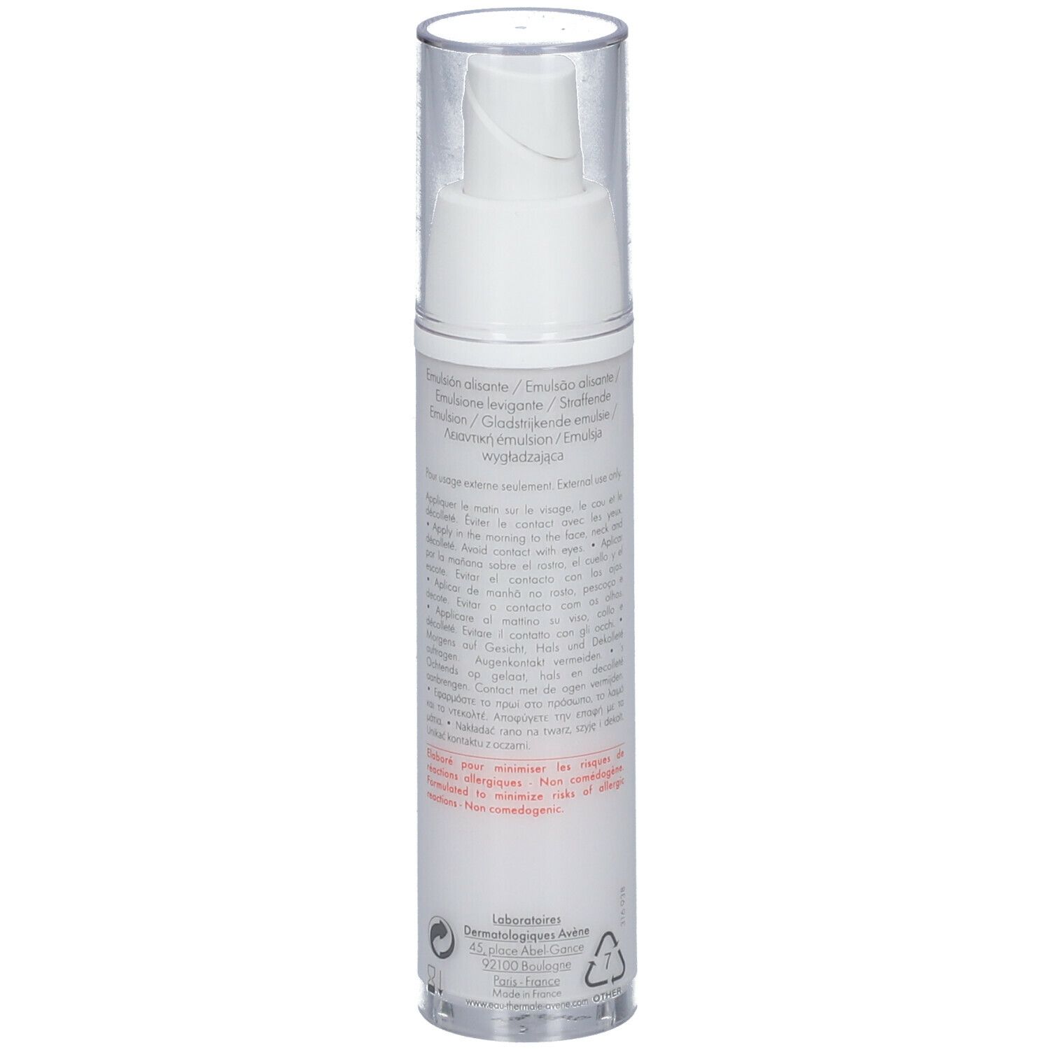 Avène PhysioLift TAG Straffende Emulsion