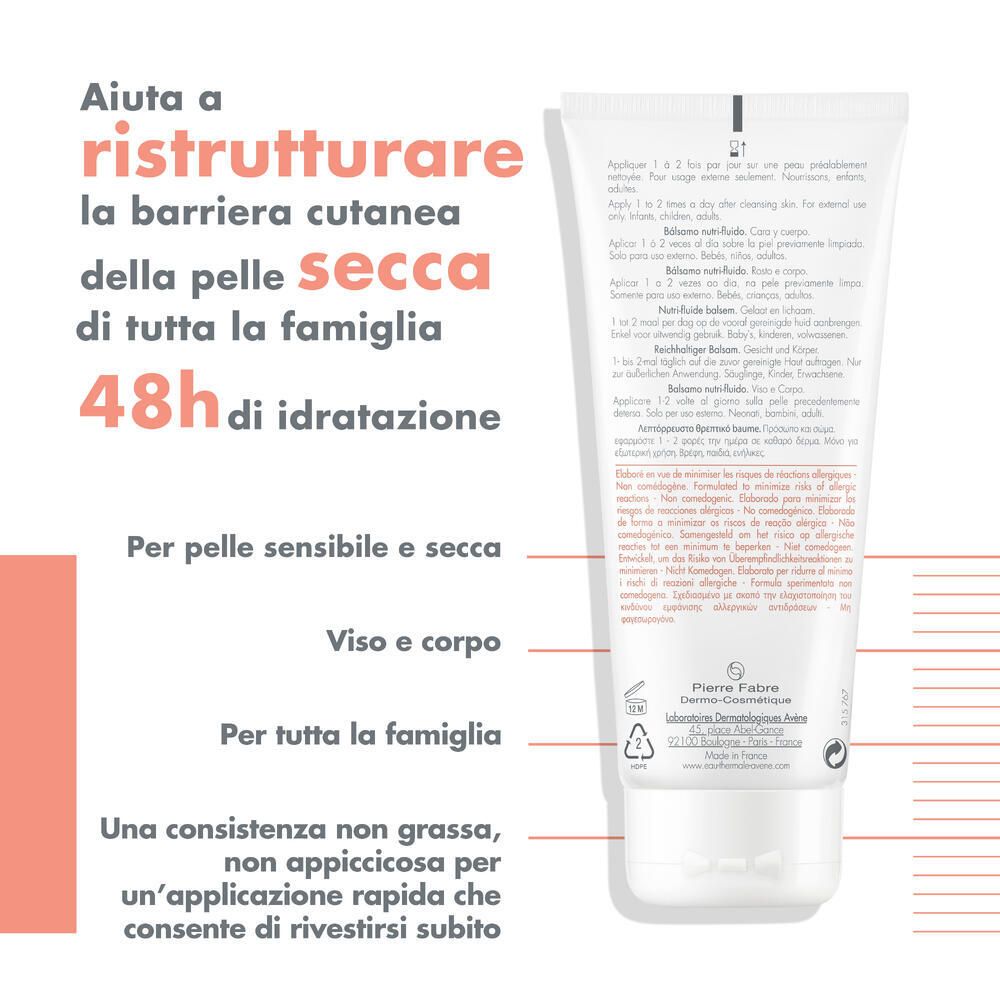 Avène TriXera Nutrition Reichhaltiger Balsam