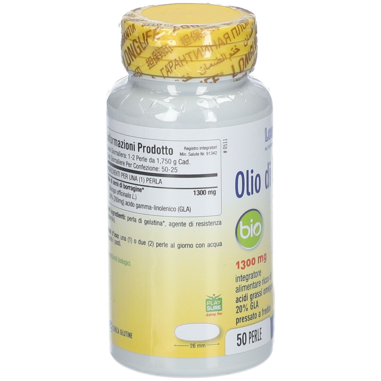 LongLife® Bio-Borretschöl 1300mg