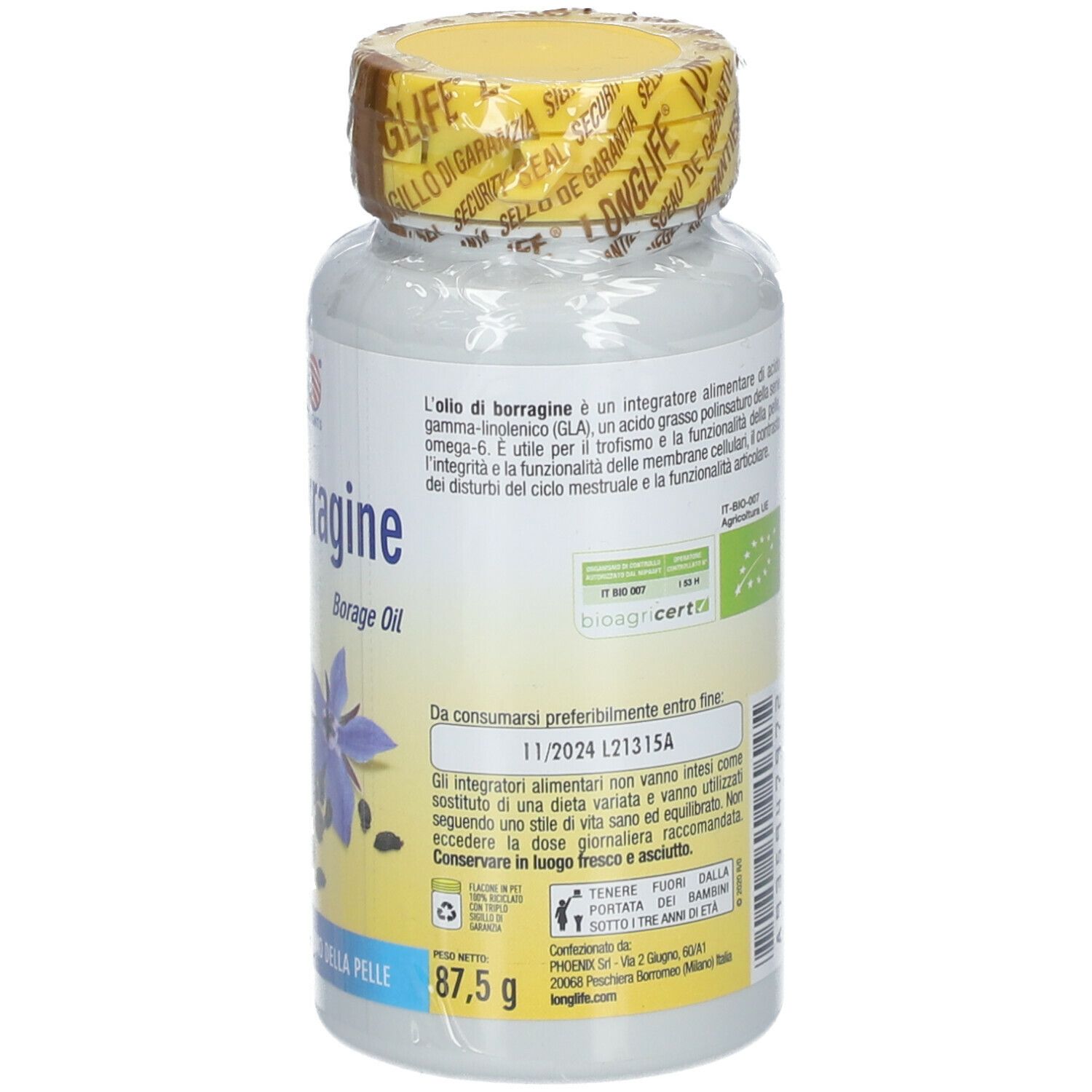 LongLife® Bio-Borretschöl 1300mg