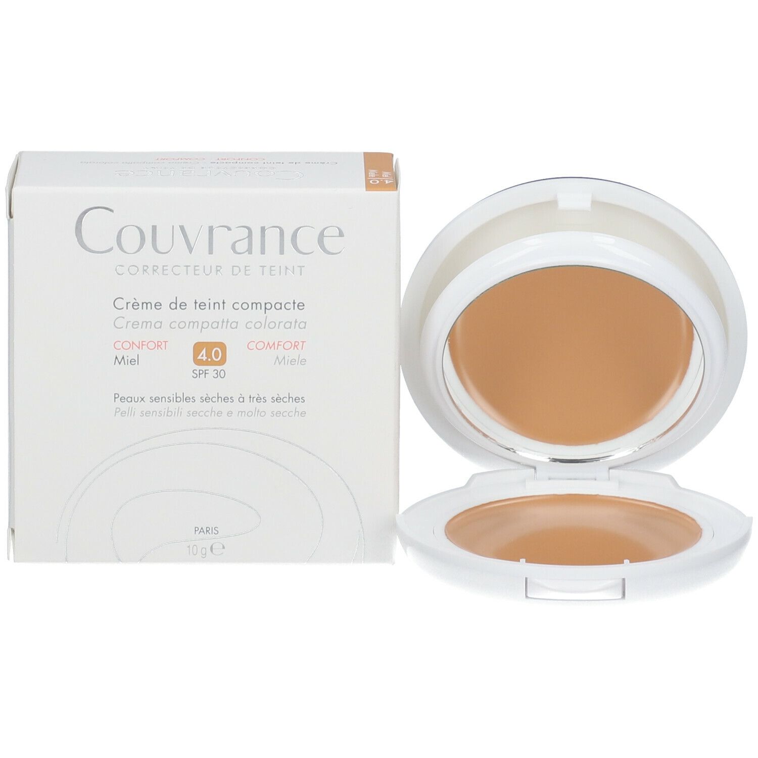Eau Thermale Avène Crèmes de teint compactes confort Miel