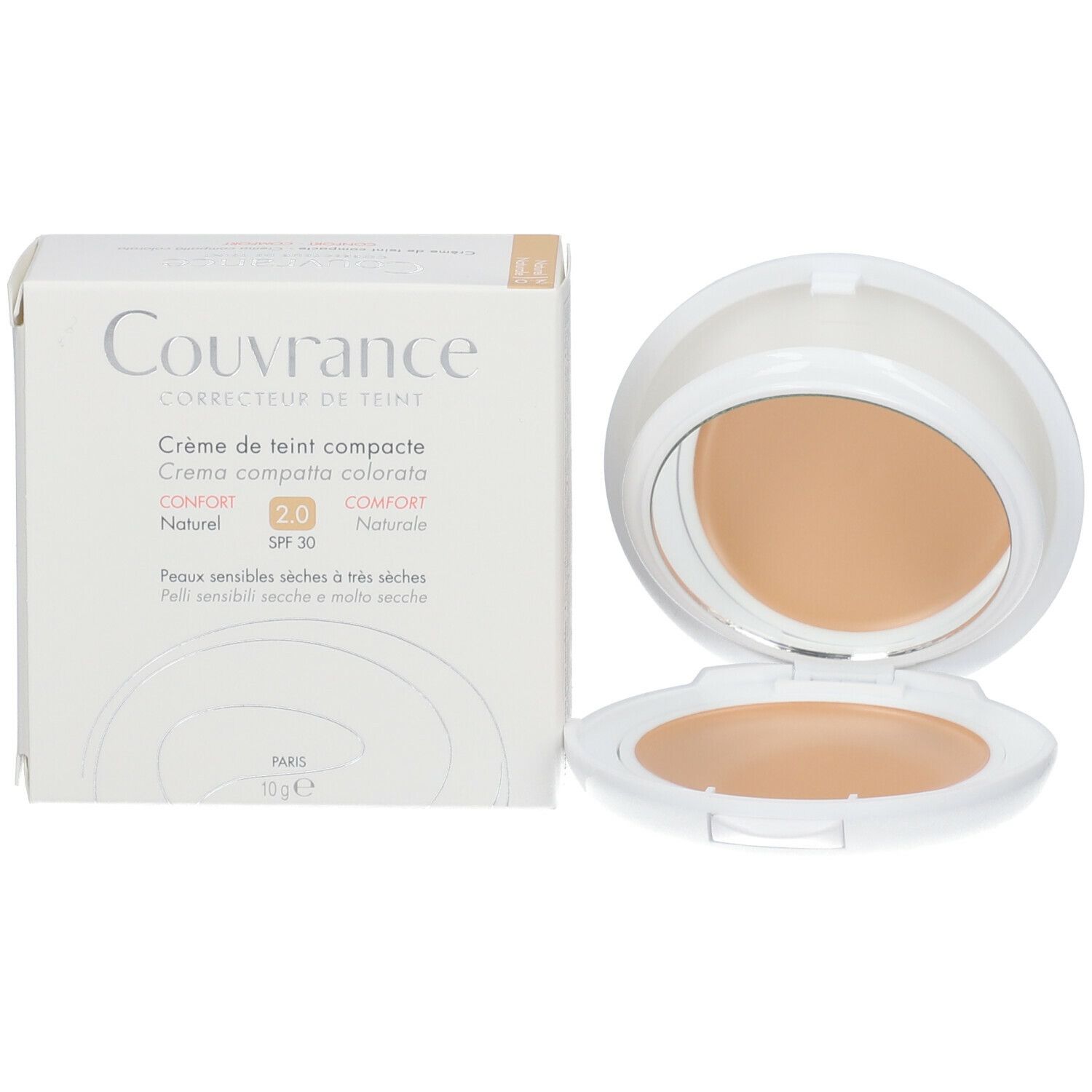 Avène Couvrance Kompakt Make up 02  naturel