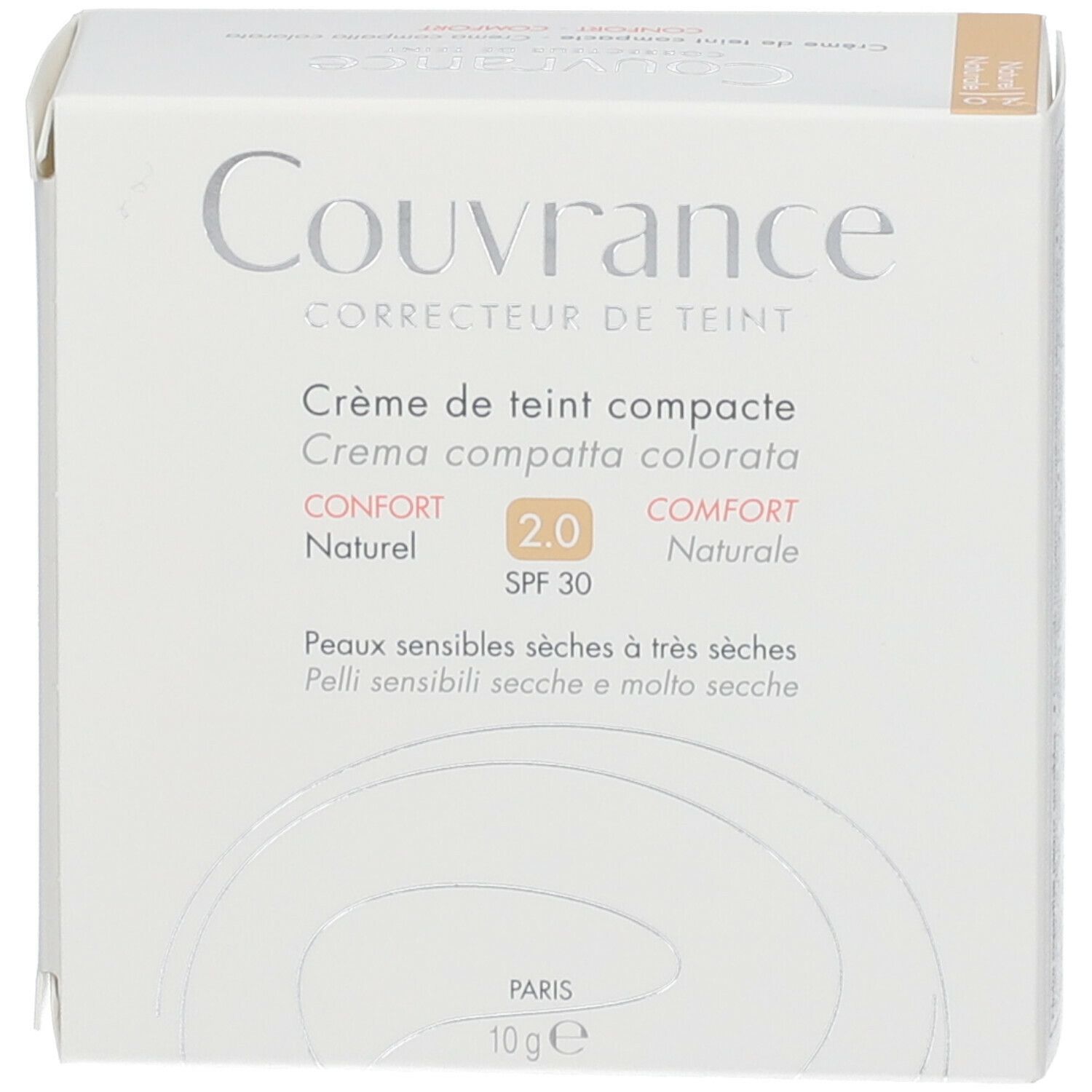 Avène Couvrance Kompakt Make up 02  naturel