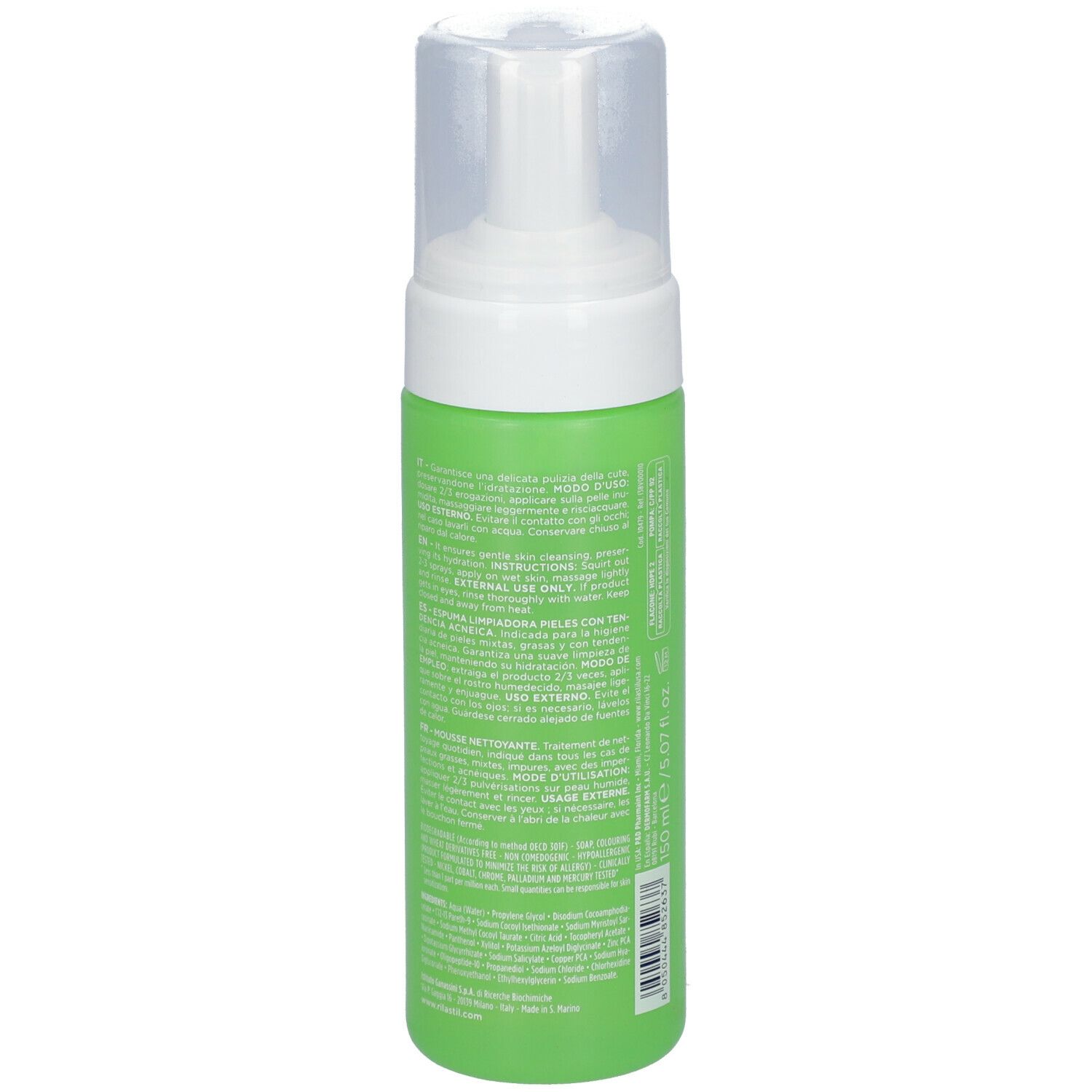 RILASTIL® Acnestil Mousse nettoyante