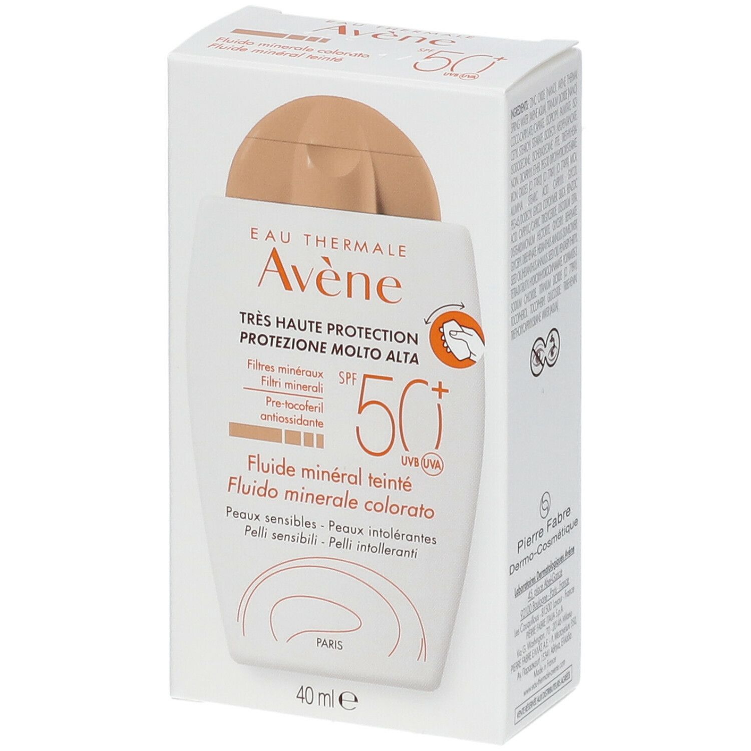Avène Mineralisches Sonnenfluid SPF50+ getönt