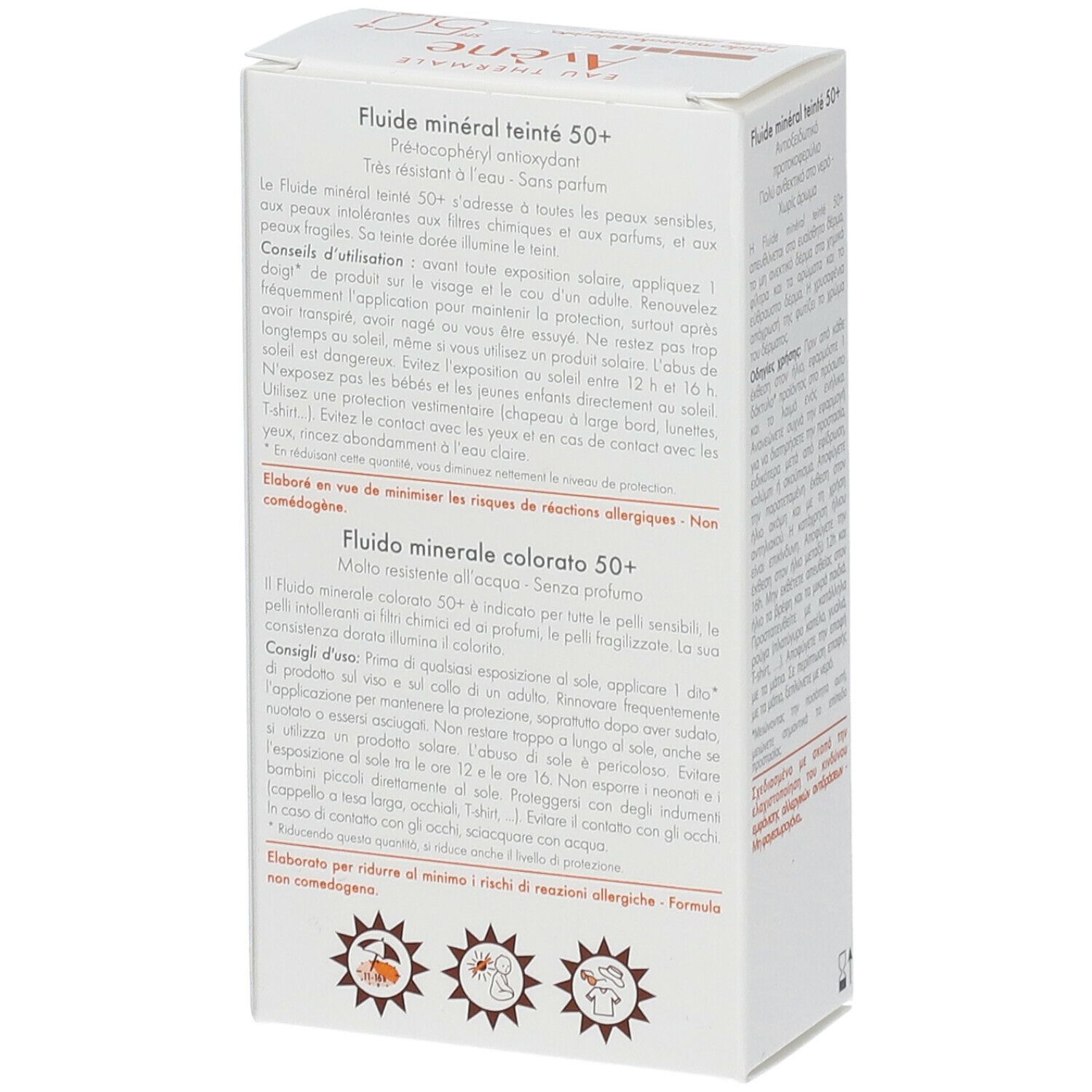 Avène Mineralisches Sonnenfluid SPF50+ getönt