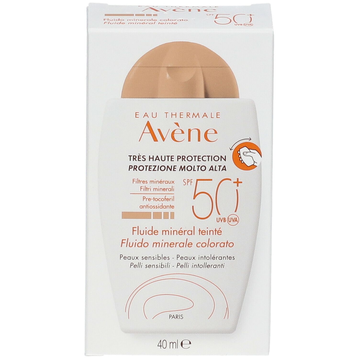 Avène Mineralisches Sonnenfluid SPF50+ getönt