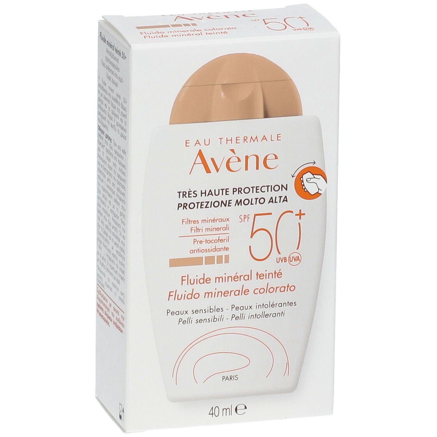 Avène Mineralisches Sonnenfluid SPF50+ getönt