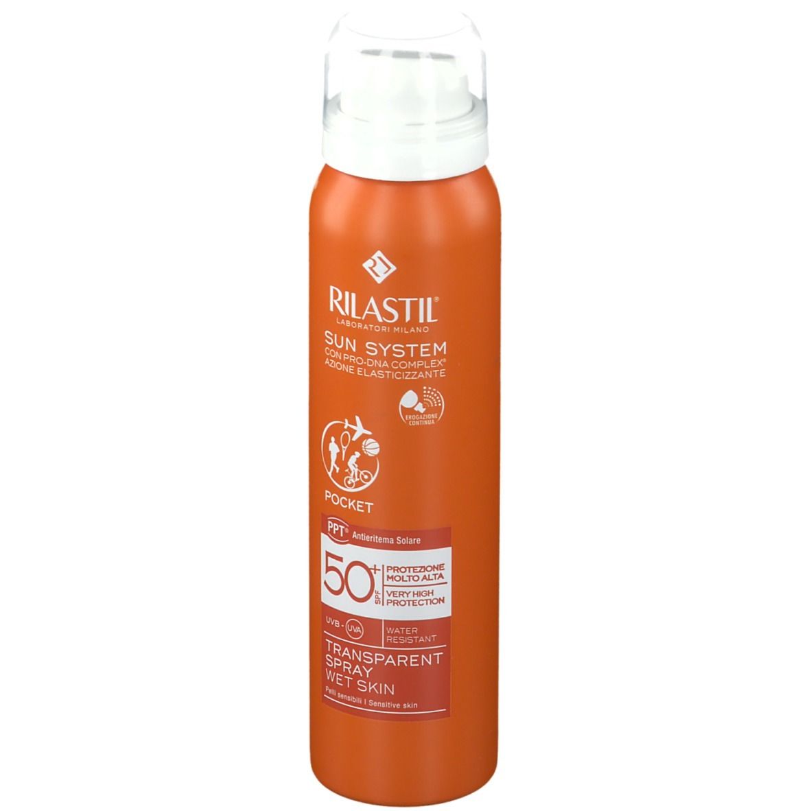 RILASTIL® Sun System SPF 50+ Spray Transparent Pocket