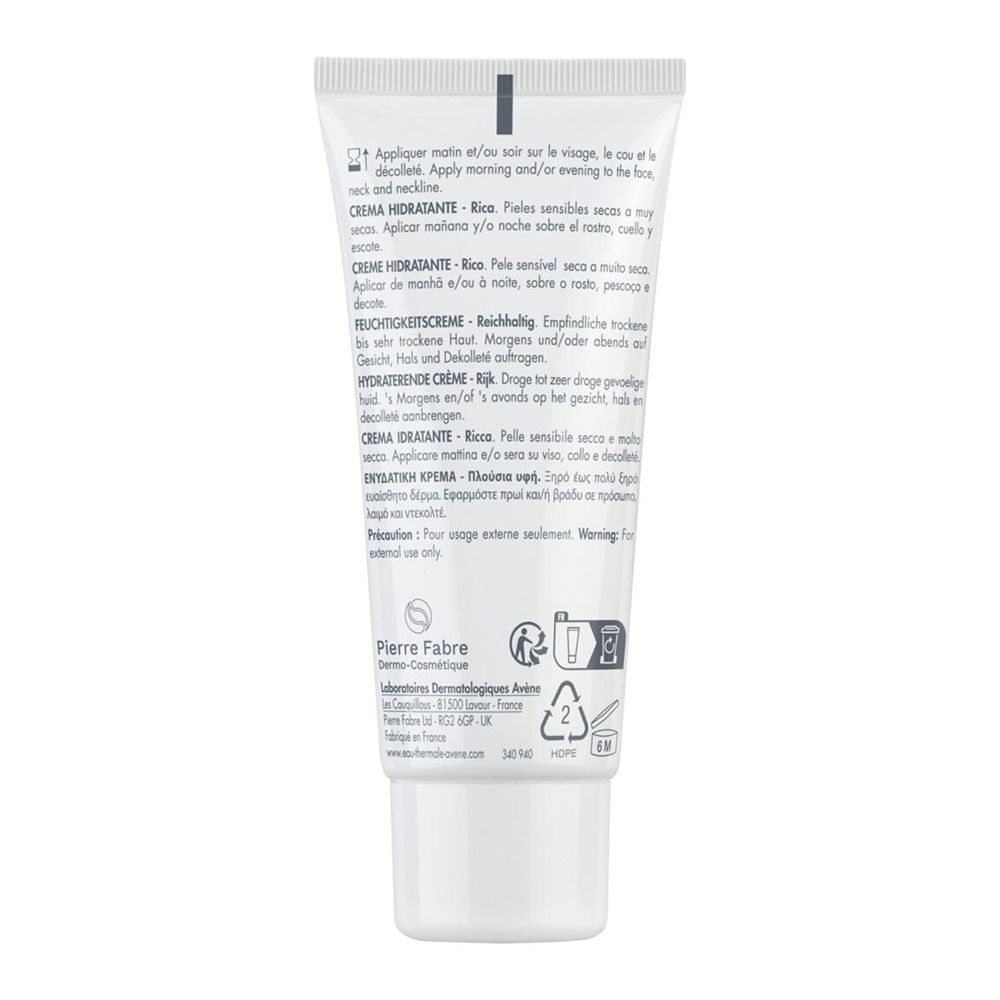 Weiße Tube mit Informationen und Logo von Pierre Fabre Dermo-Cosmetique.