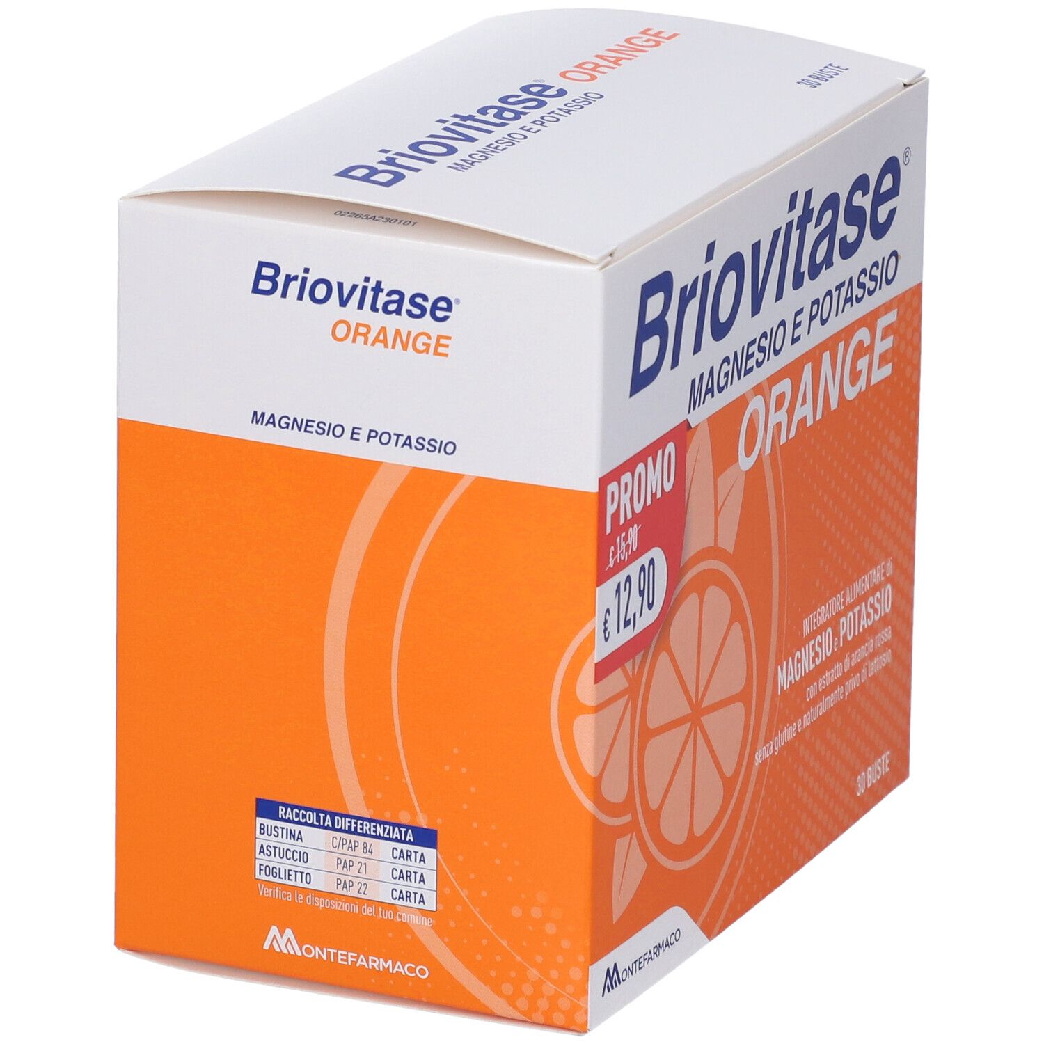 Briovitase® Magnésium et Potassium - Orange