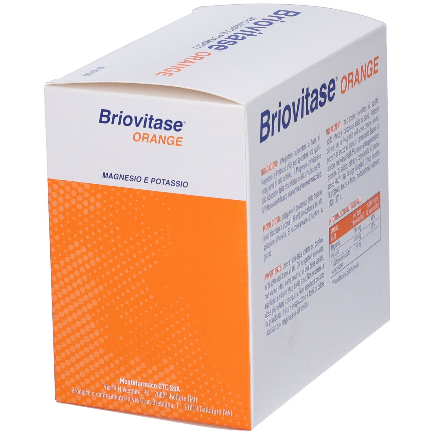 Briovitase® Magnésium et Potassium - Orange