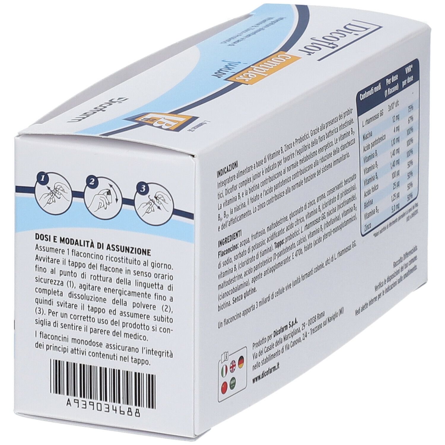 Dicofarm Dicoflor Complexe Junior