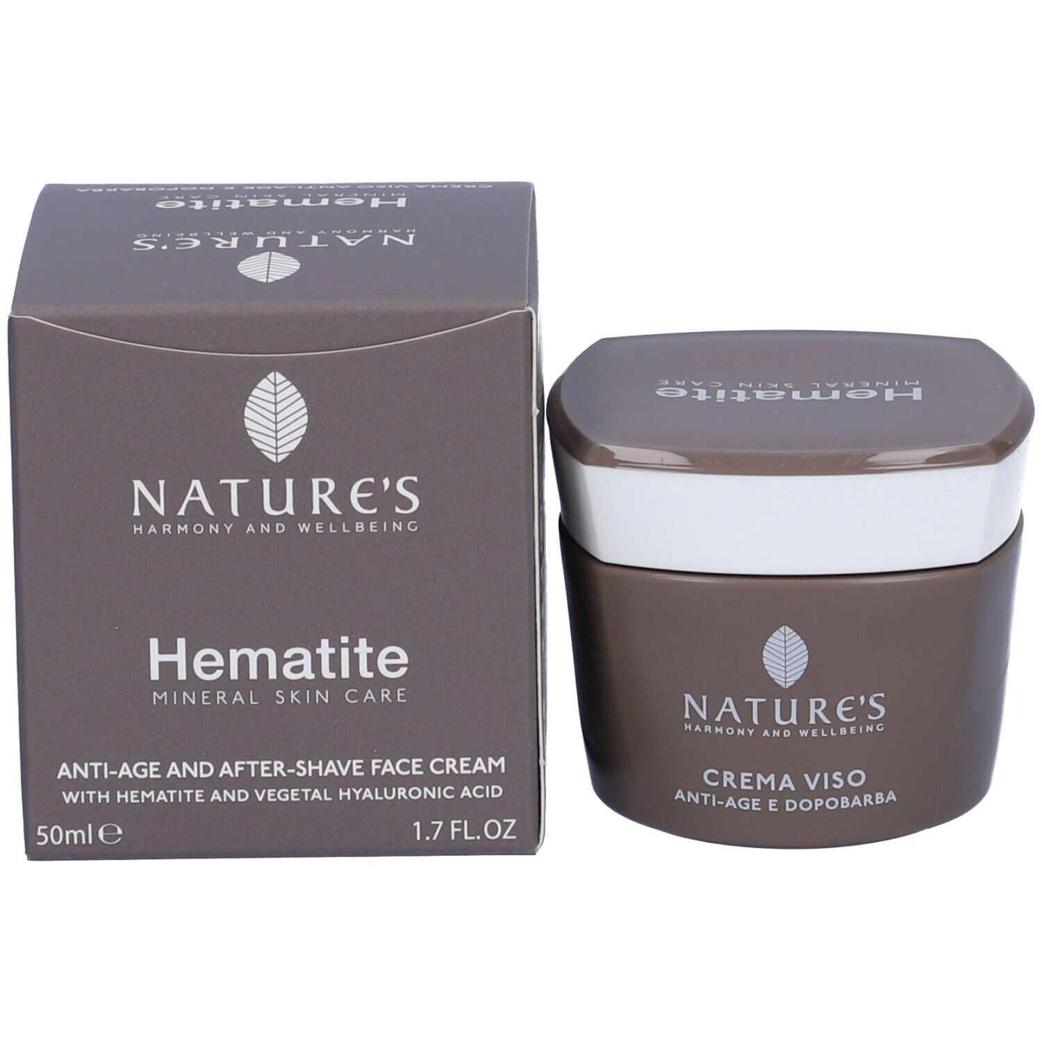 NATURE'S Hämatit Anti-Ageing Gesichtscreme und Aftershave