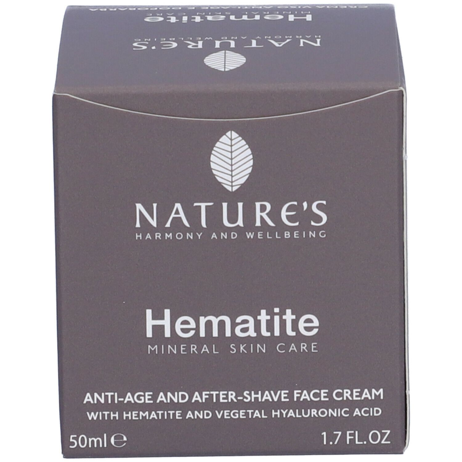 NATURE'S Hämatit Anti-Ageing Gesichtscreme und Aftershave