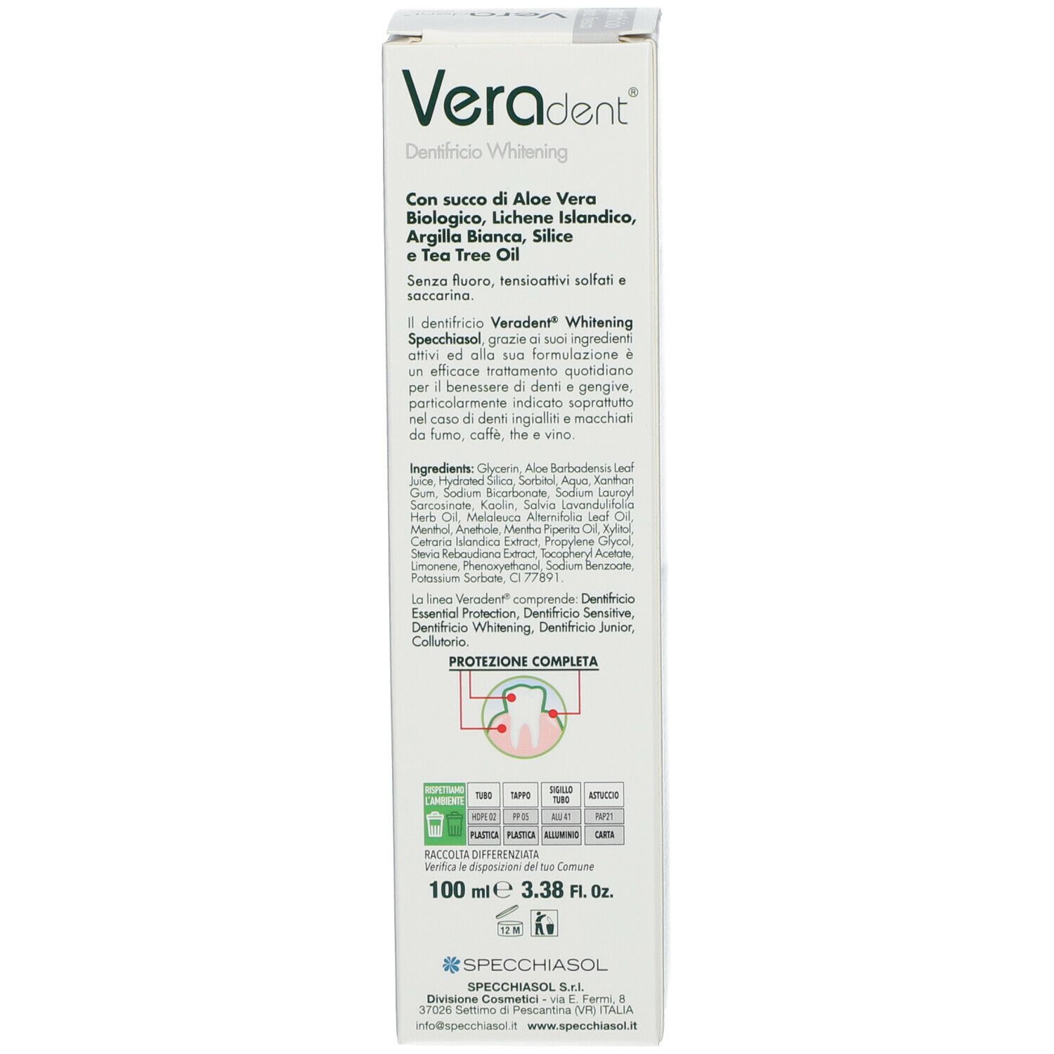 Veradent® Whitening Dentifrice