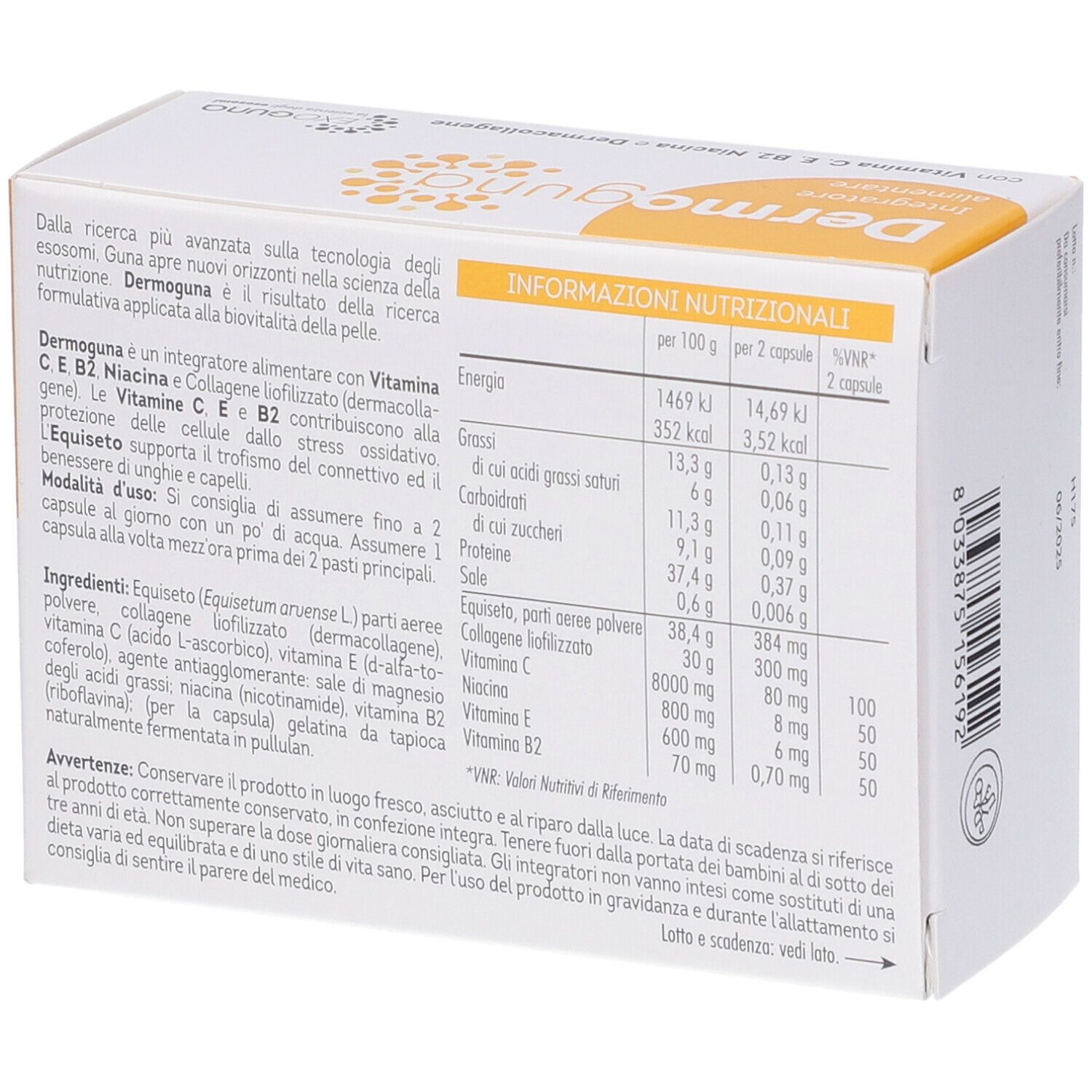DERMOGUNA 500 mg
