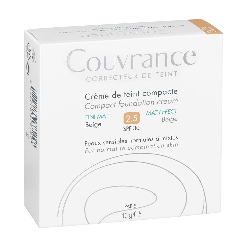 Avène Couvrance Kompakt Make up 2,5 beige mattierend