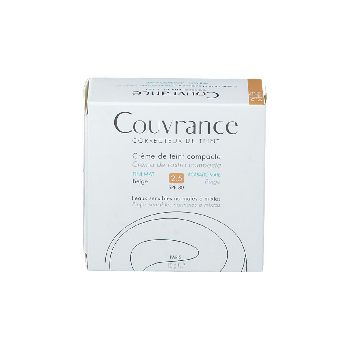 Avène Couvrance Kompakt Make up 2,5 beige mattierend