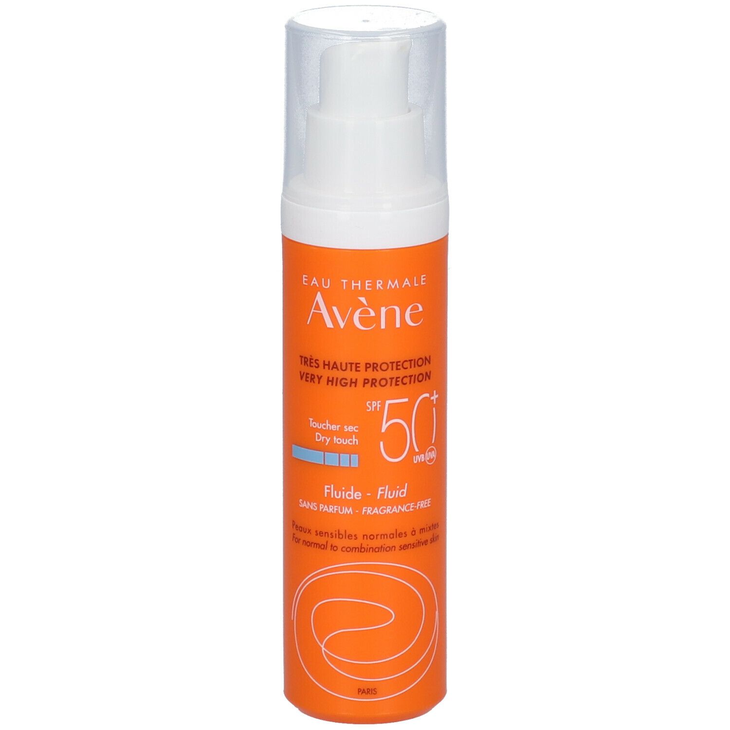 Avène Très haute protection Fluide SPF 50+ Sans parfum