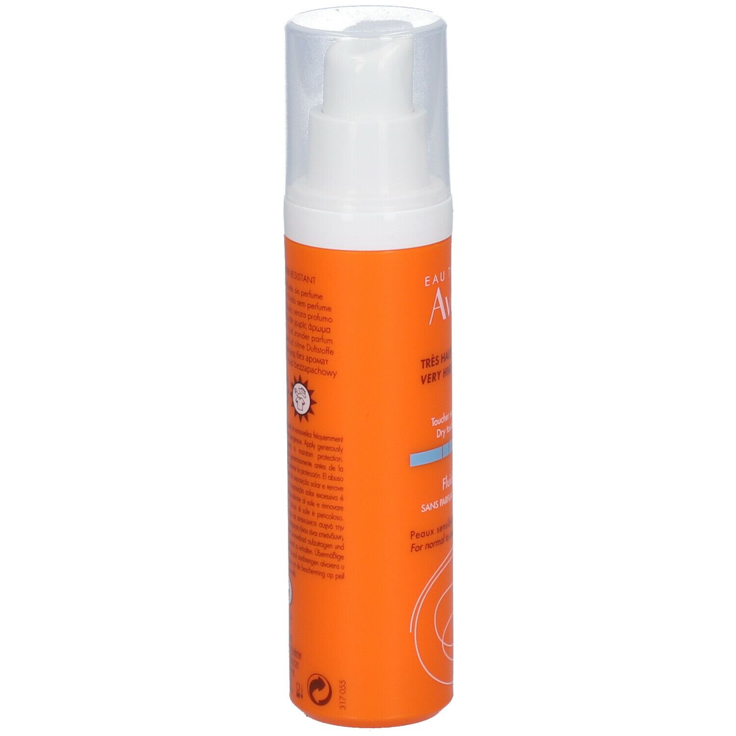 Avène Très haute protection Fluide SPF 50+ Sans parfum