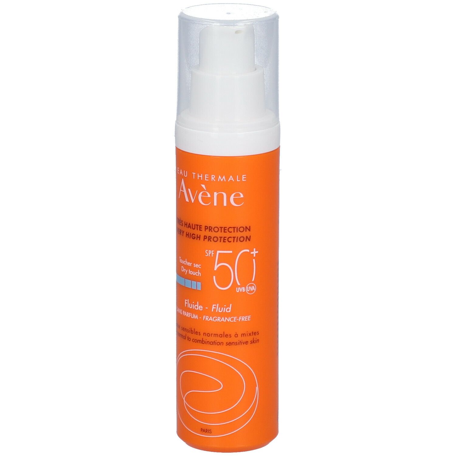 Avène Très haute protection Fluide SPF 50+ Sans parfum