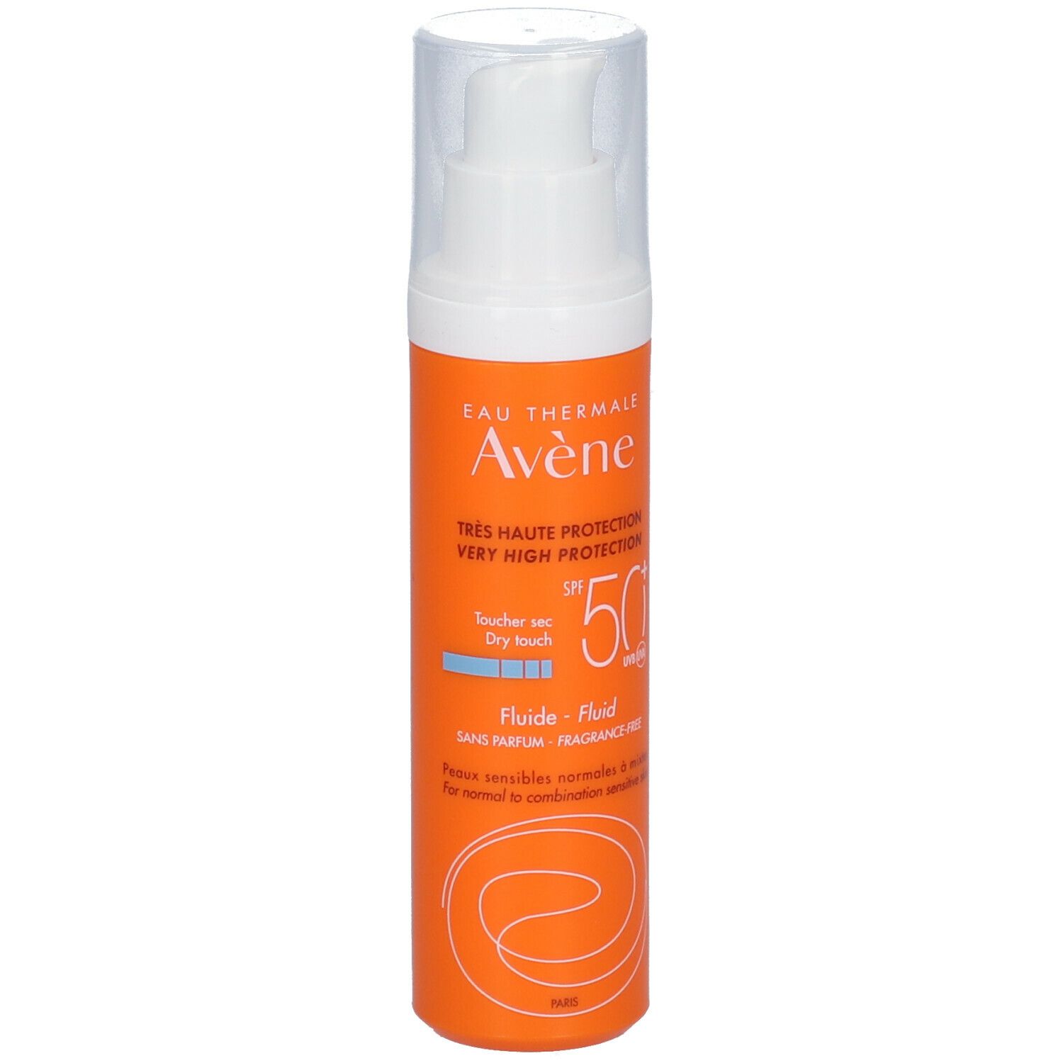 Avène Très haute protection Fluide SPF 50+ Sans parfum