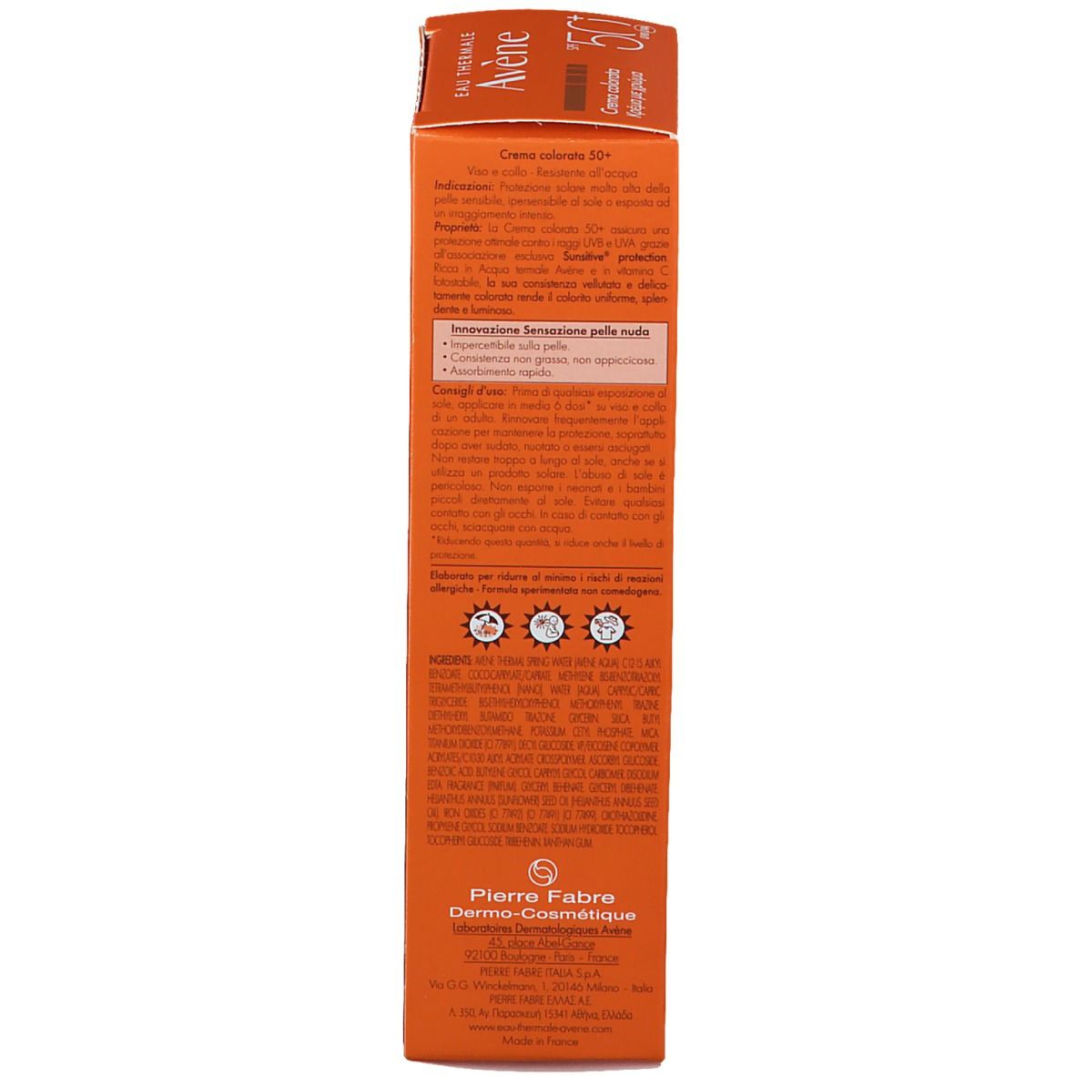 Avène Crème teintée SPF50+
