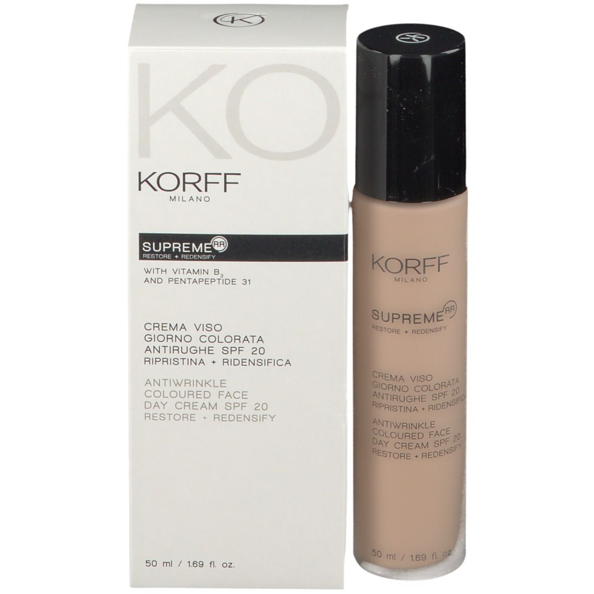 KORFF Supreme Crème colorée SPF 20