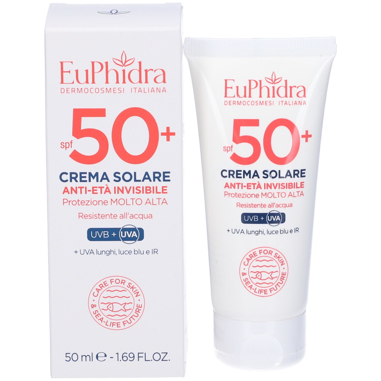EuPhidra Crème solaire invisible anti-âge SPF 50+
