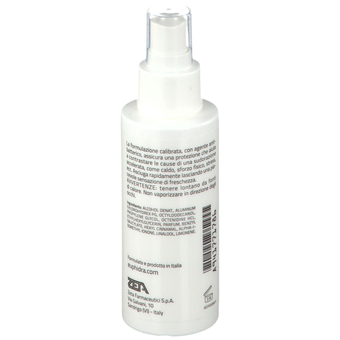 EuPhidra Déodorant Spray Frais & Sec