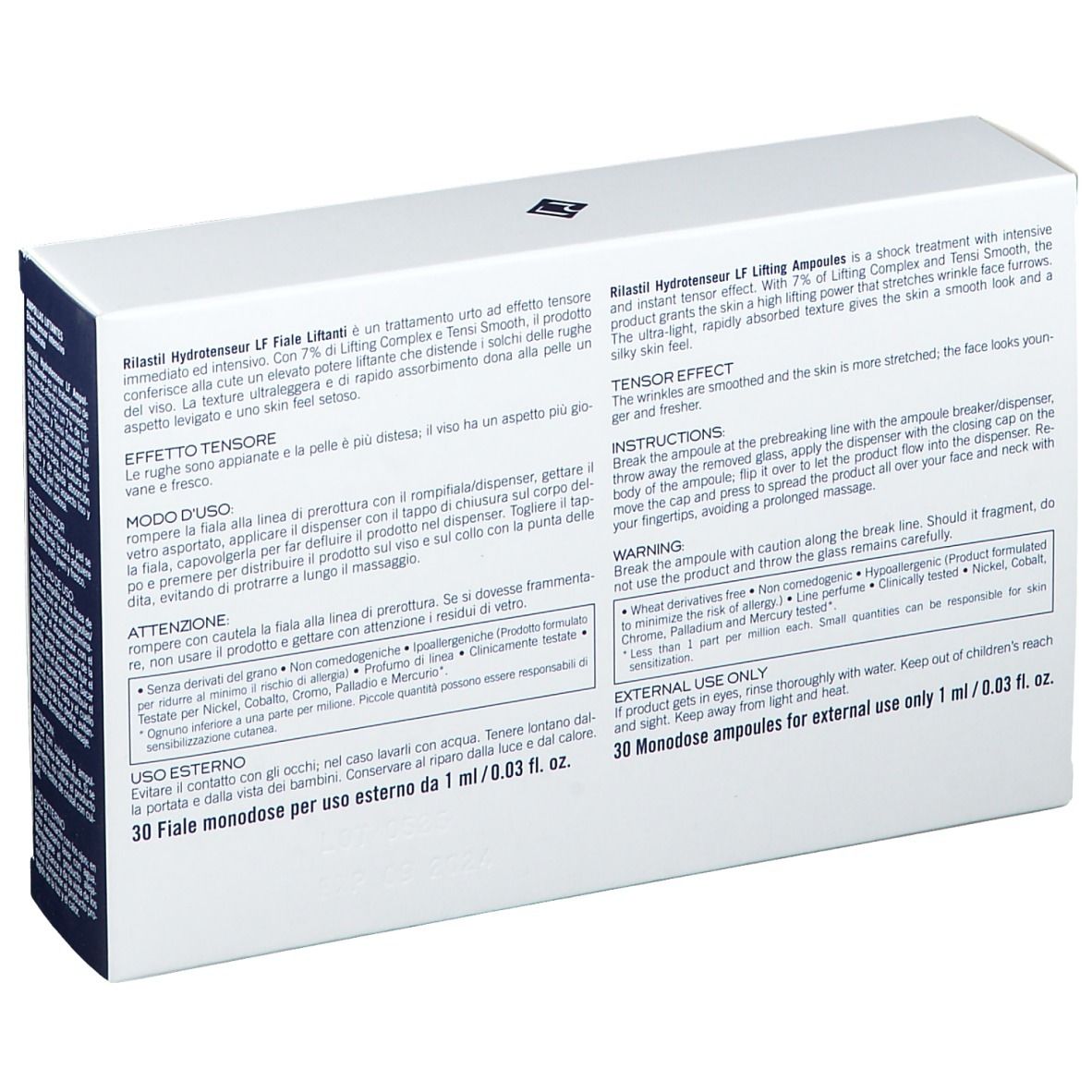 RILASTIL® Hydrotenseur LF Fiale Liftantii