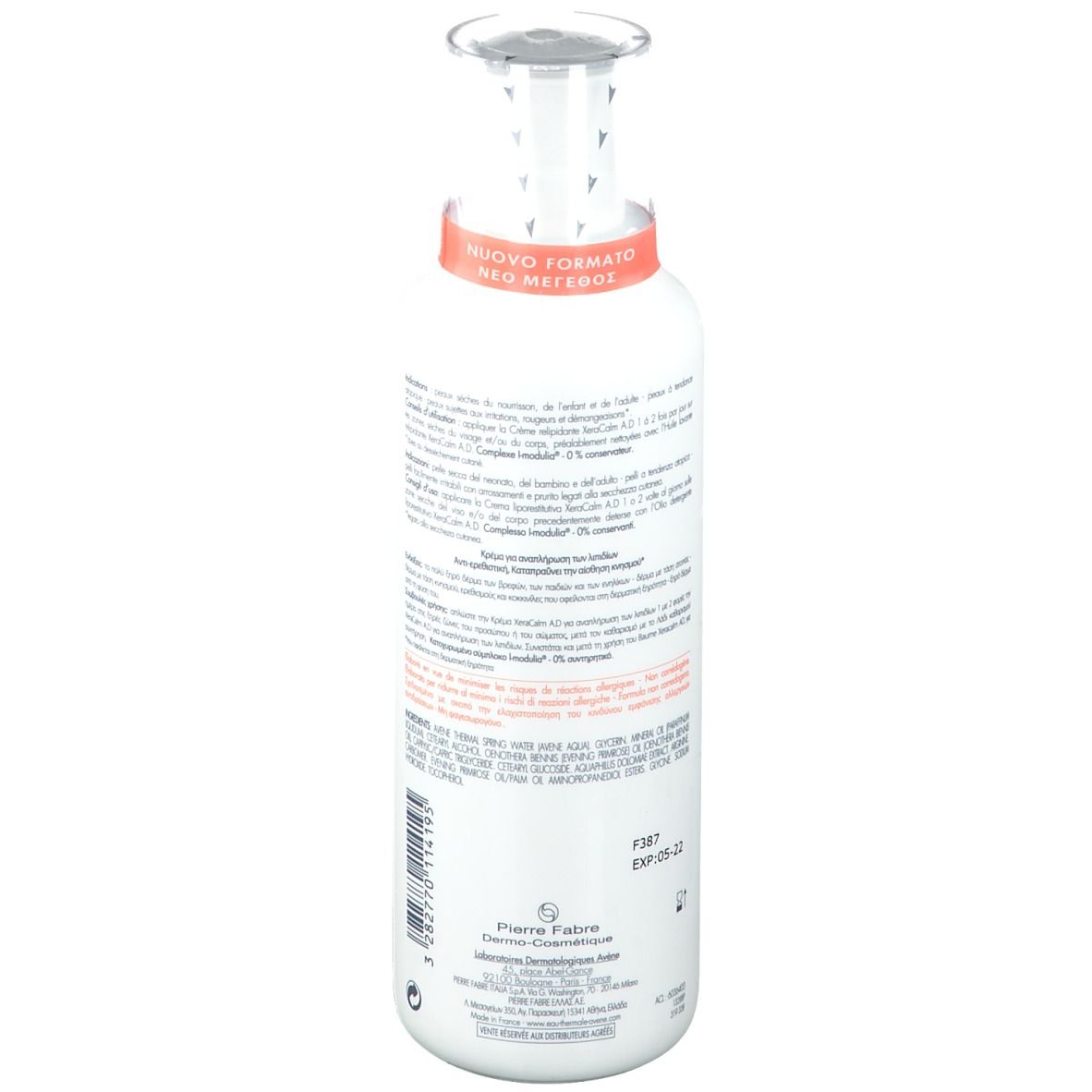 Avène XeraCalm A.D rückfettende Creme