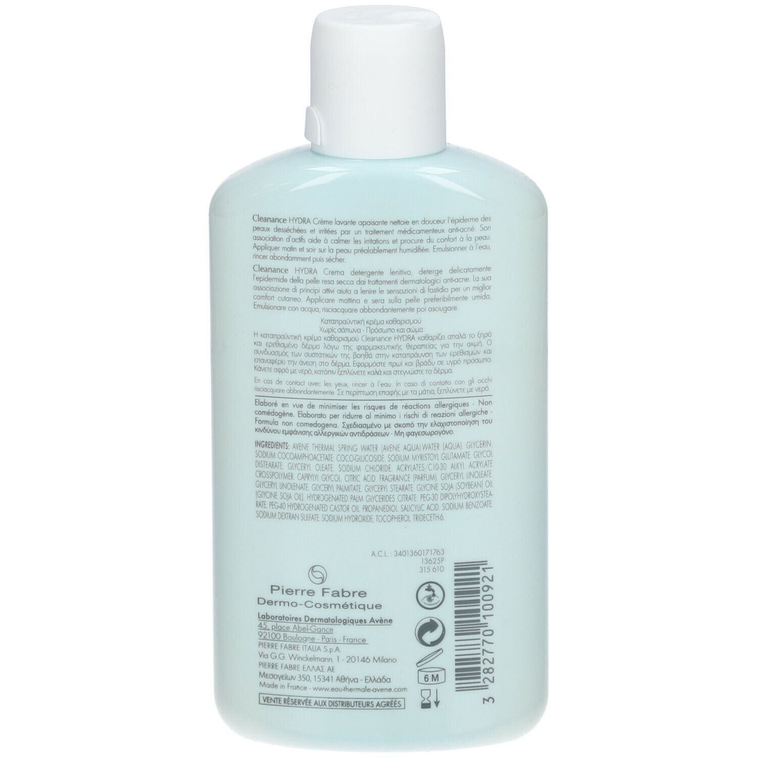 Avene Cleanance HYDRA Beruhigende Reinigungscreme