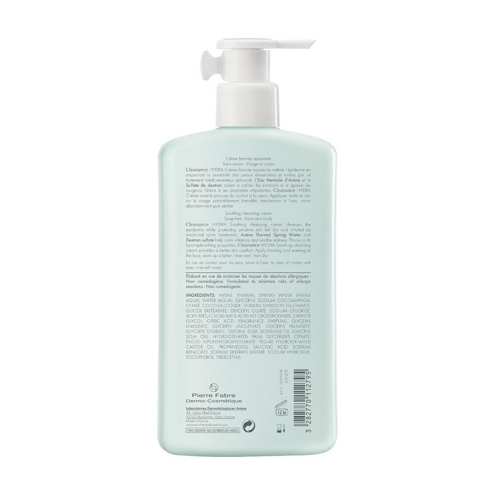 Avène Cleanance HYDRA Crème lavante apaisante