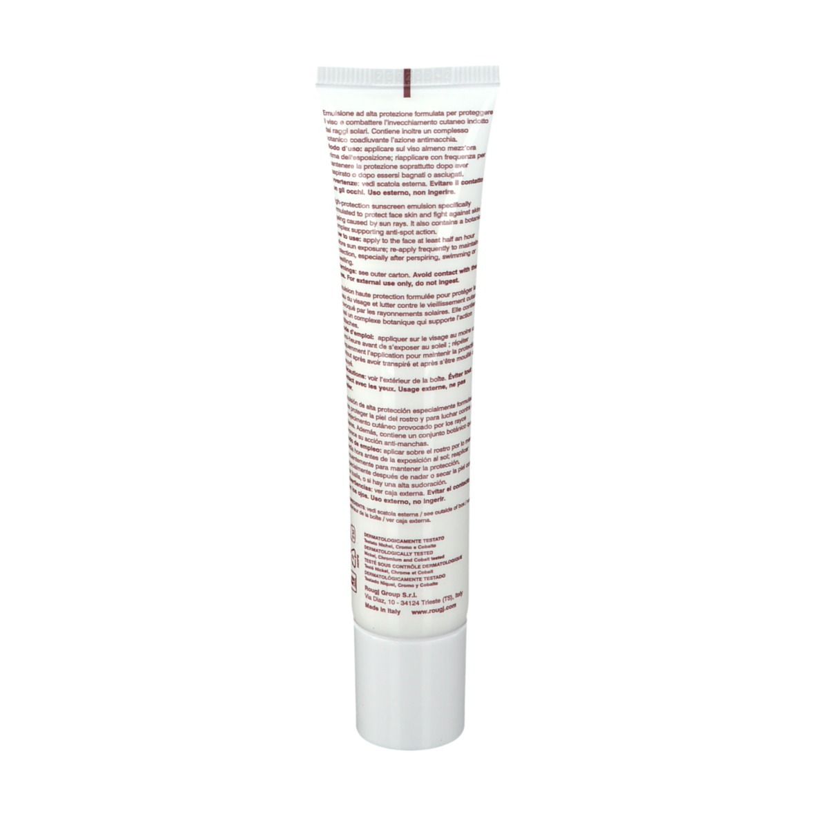 ROUGJ Crème Solaire Anti-âge et Anti-taches SPF 50+