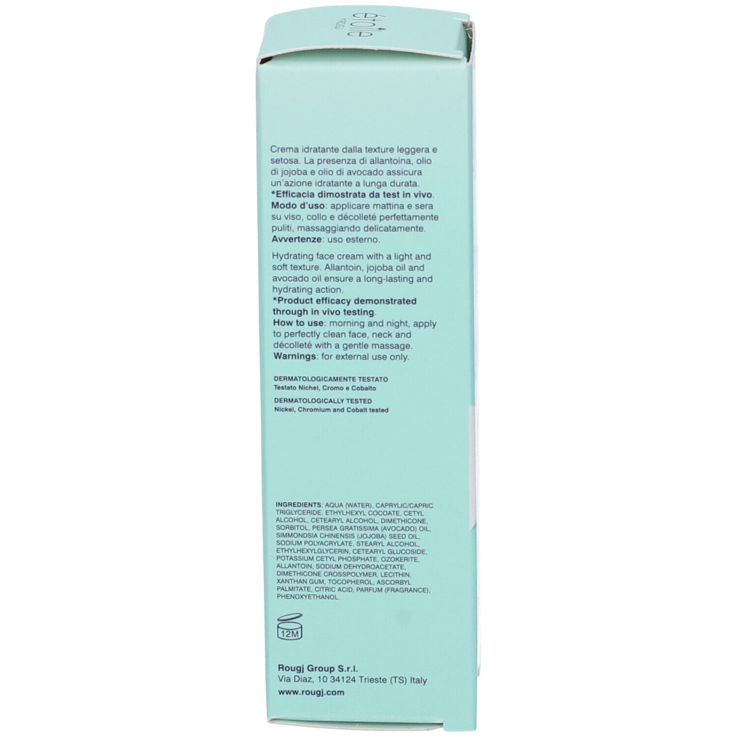 ROUGJ+ Étoile Crème Visage Hydratation Longue Durée