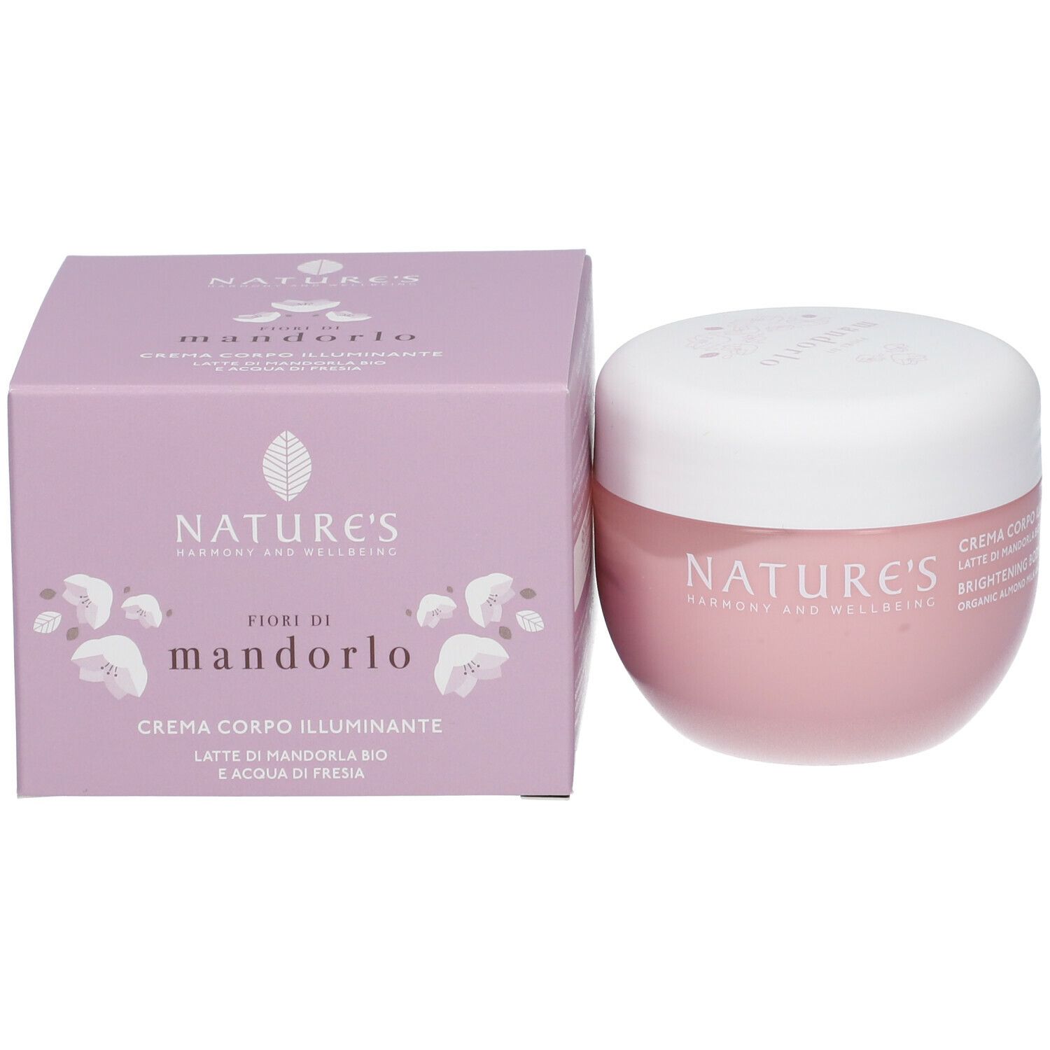 NATURE'S Mandelblüte Illuminierende Körpercreme F
